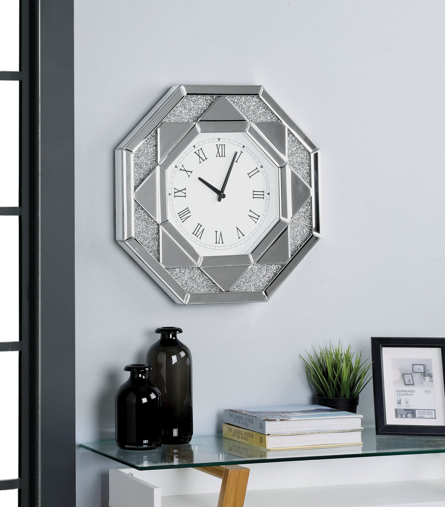 Maita Mirrored Wall Clock ACME East