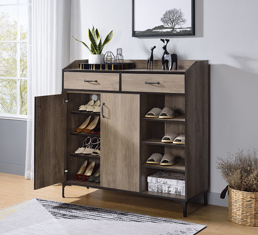 Pavati Rustic Gray Oak Cabinet ACME East