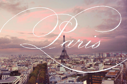 Small - Paris Views By Emily Navas - Purple Classy Art