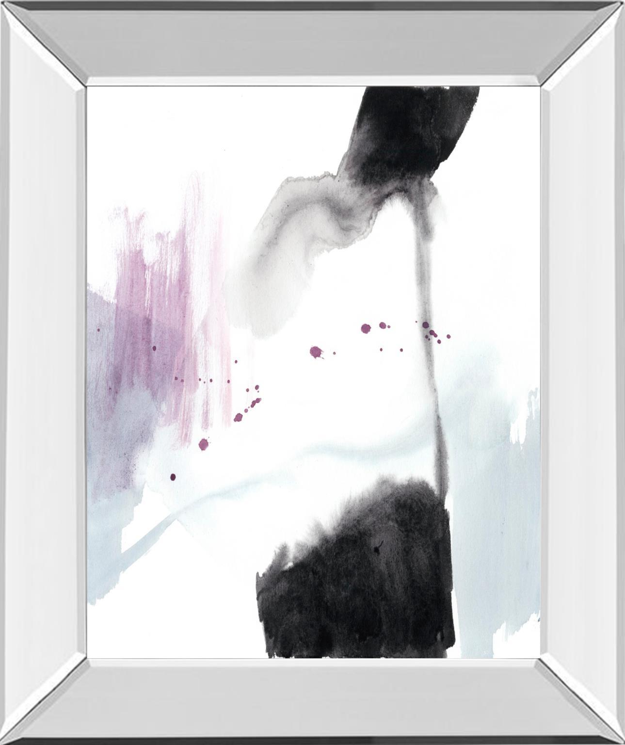 Violet Bloom II By Jennifer Goldberger - White Classy Art