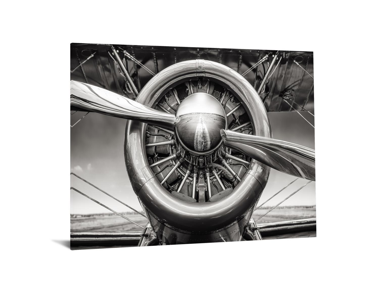 Tempered Glass With Foil - Propeller 2 - Dark Gray Classy Art