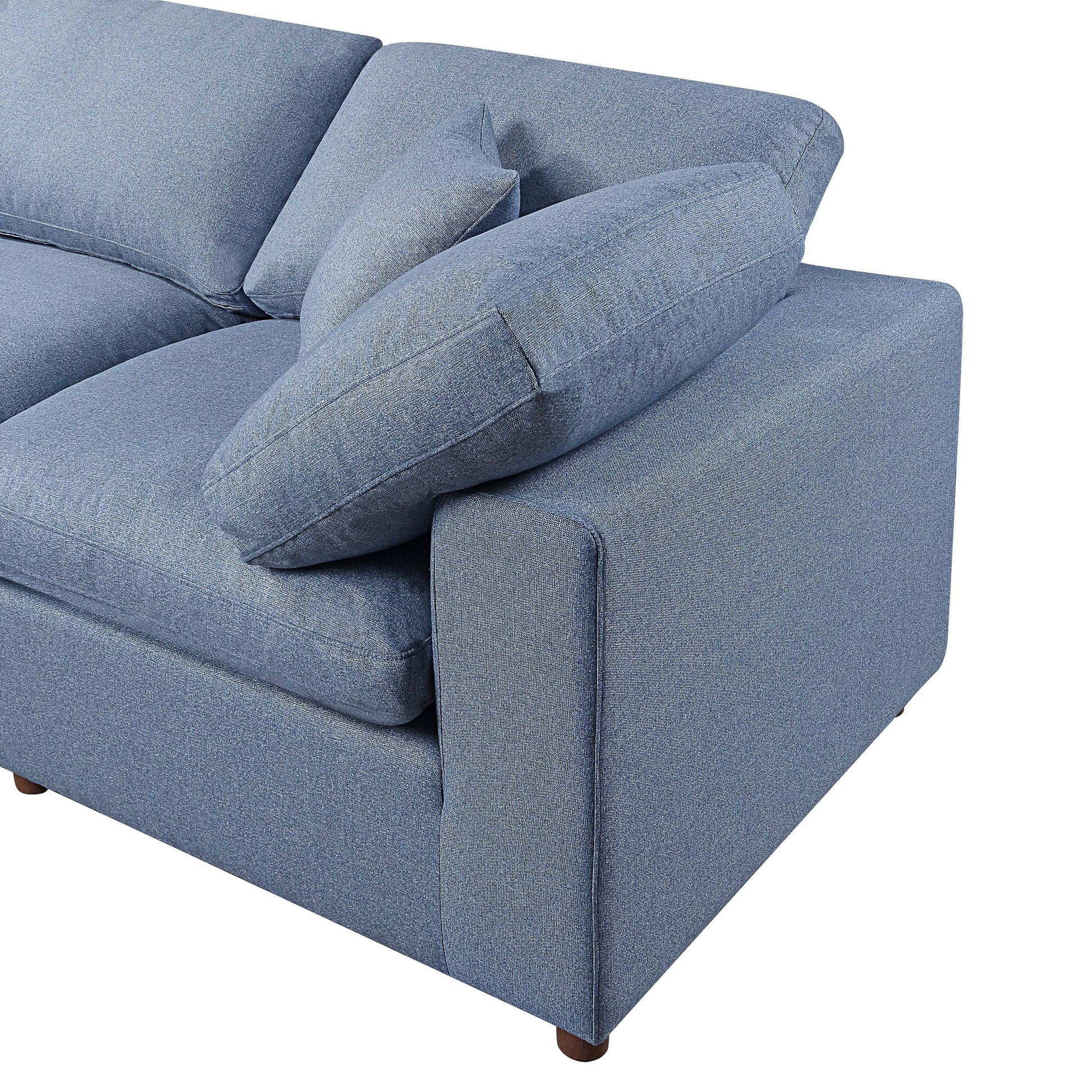 Modern Modular Sectional Sofa Set, Self-customization Design Sofa, Blue ***(FREE SHIPPING)*** House to Home Furnishings LLC