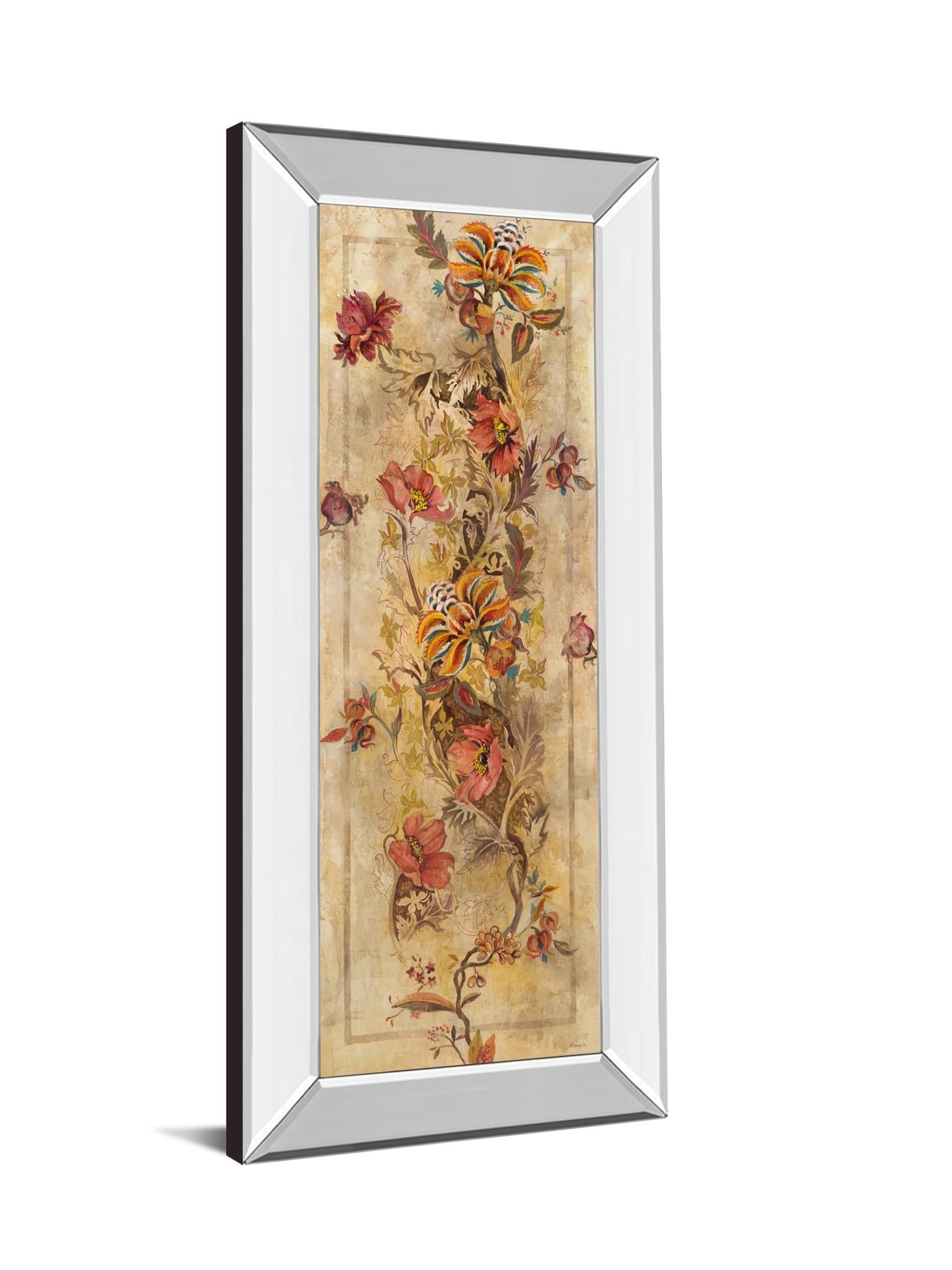 Fleur Delicate I By Georgie - Framed Print Wall Art - Beige Classy Art