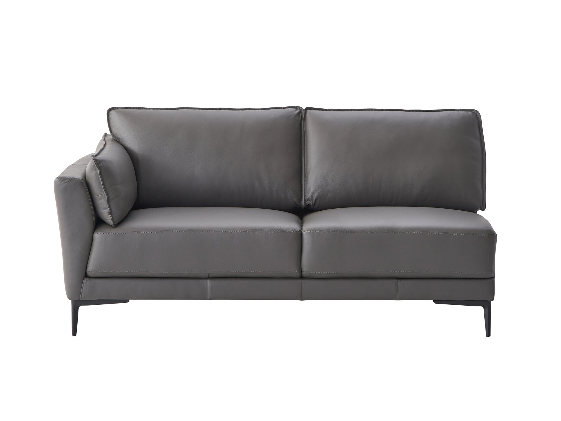 ACME Meka Sectional Sofa, Anthracite Leather LV02396 ***(FREE SHIPPING)*** House to Home Furnishings LLC