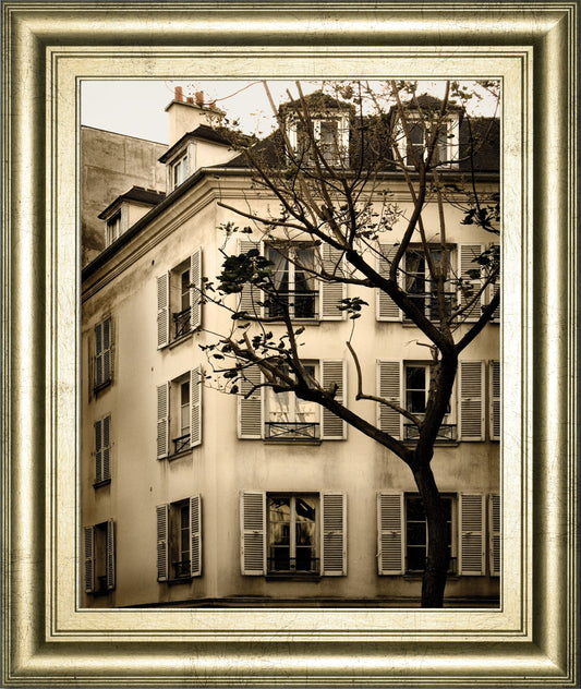 Latin Quarter I By Milla White - Framed Print Wall Art - Black Classy Art