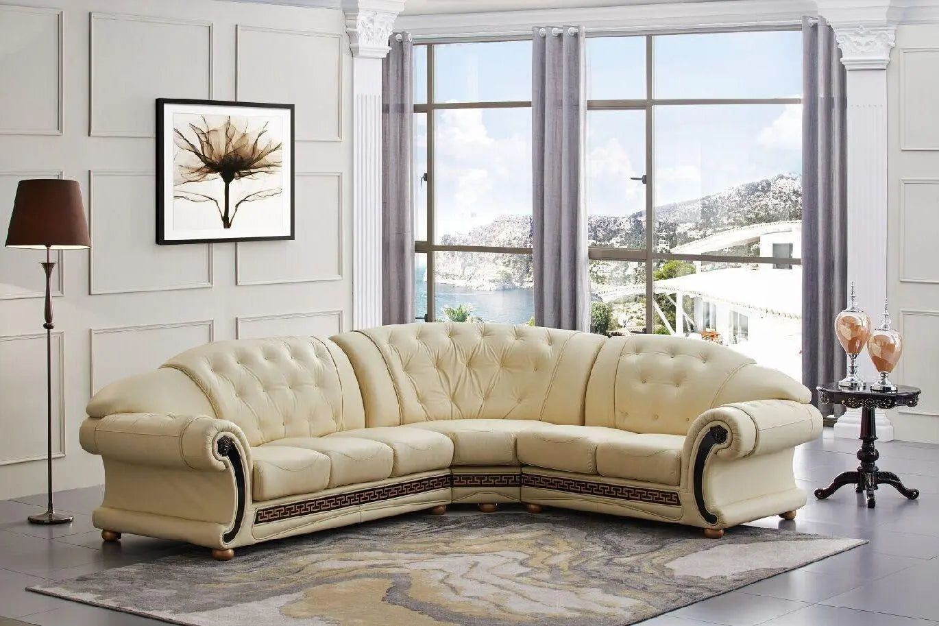 Apolo Traditional Sectional by ESF Furniture ESF Furniture