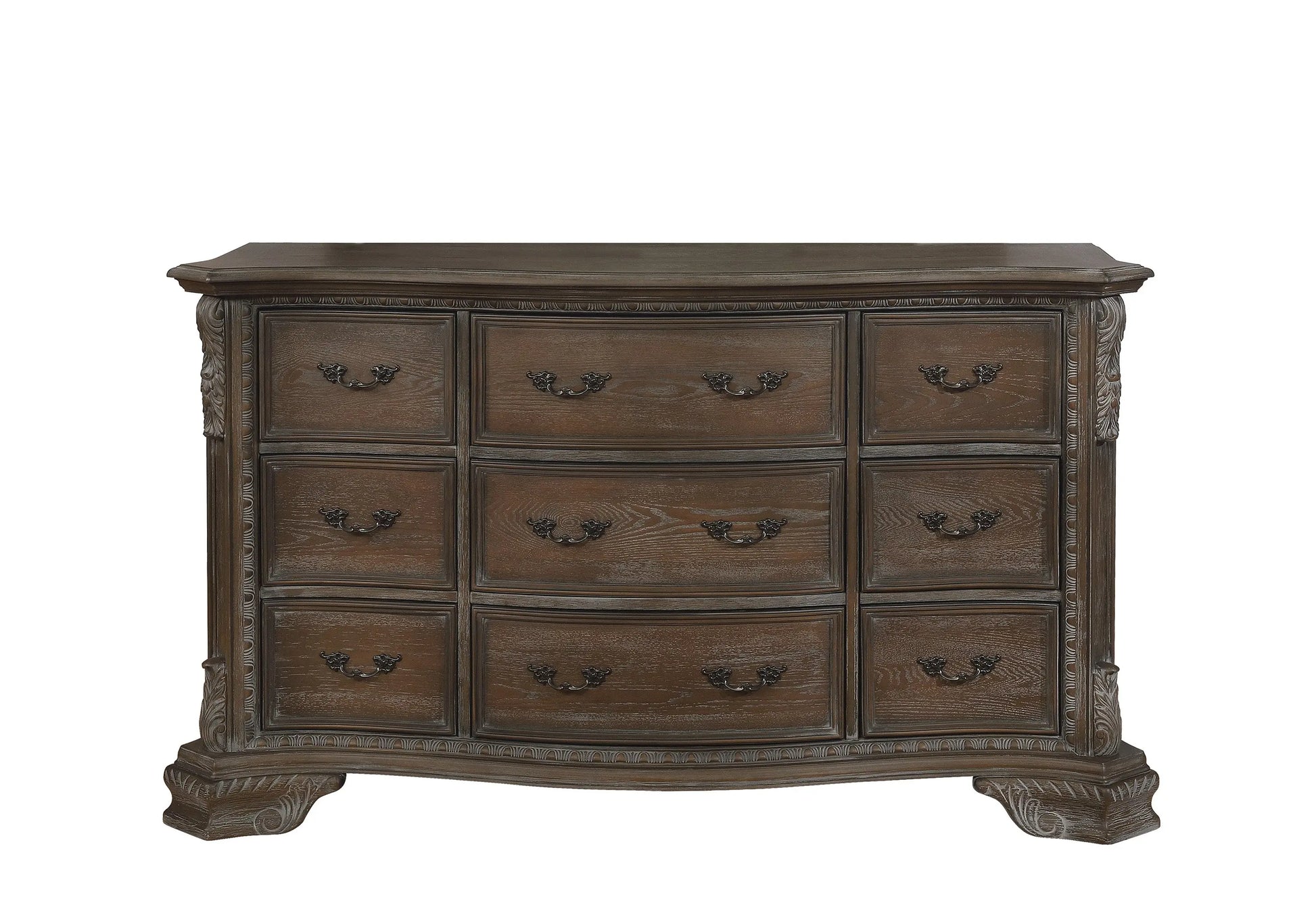 Sheffield Antique Gray Dresser Crown Mark