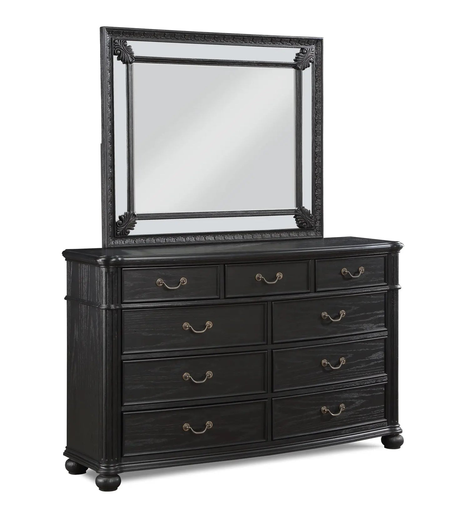 Kingsbury Espresso Dresser Crown Mark