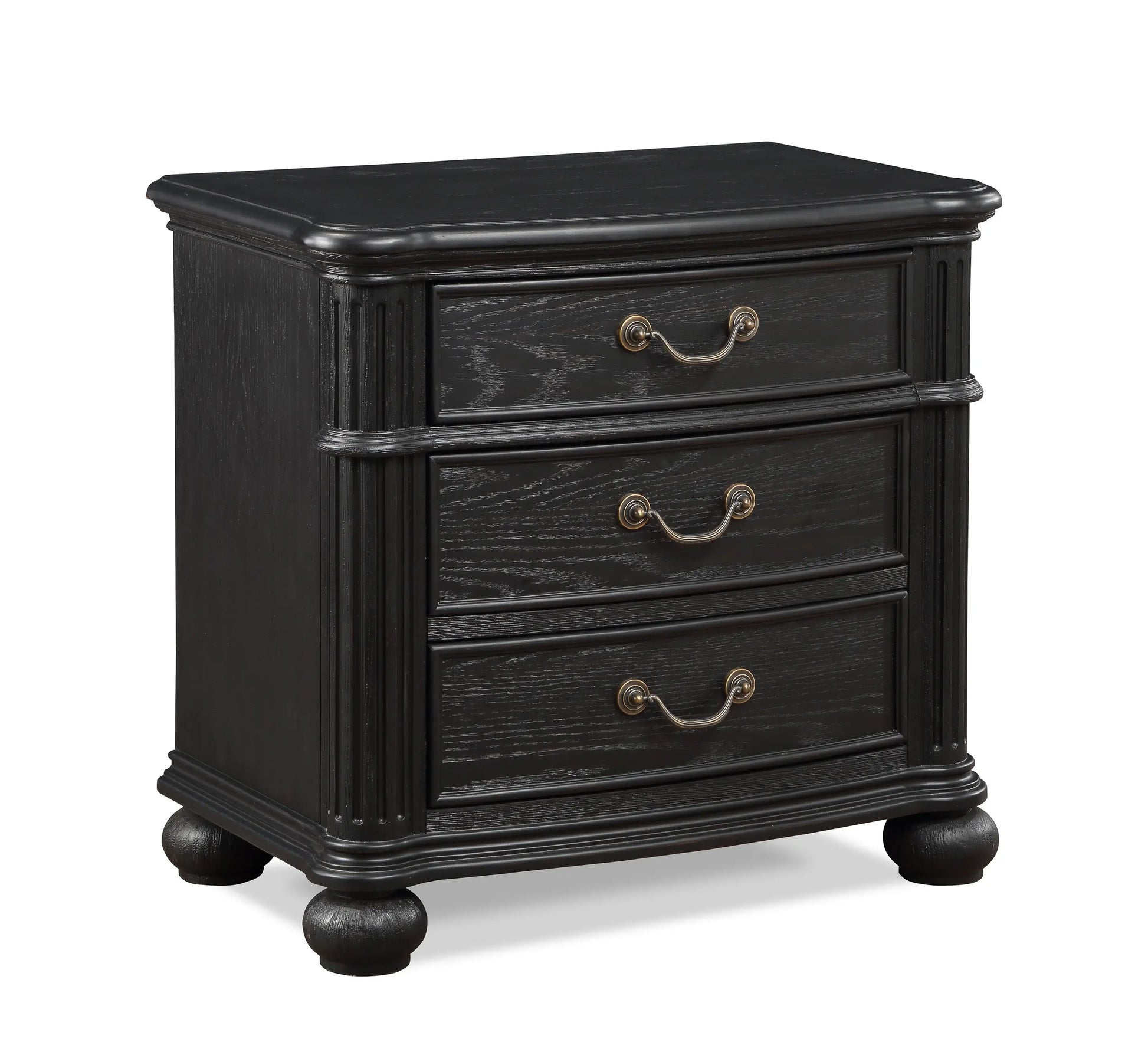 Kingsbury Espresso Nightstand Crown Mark