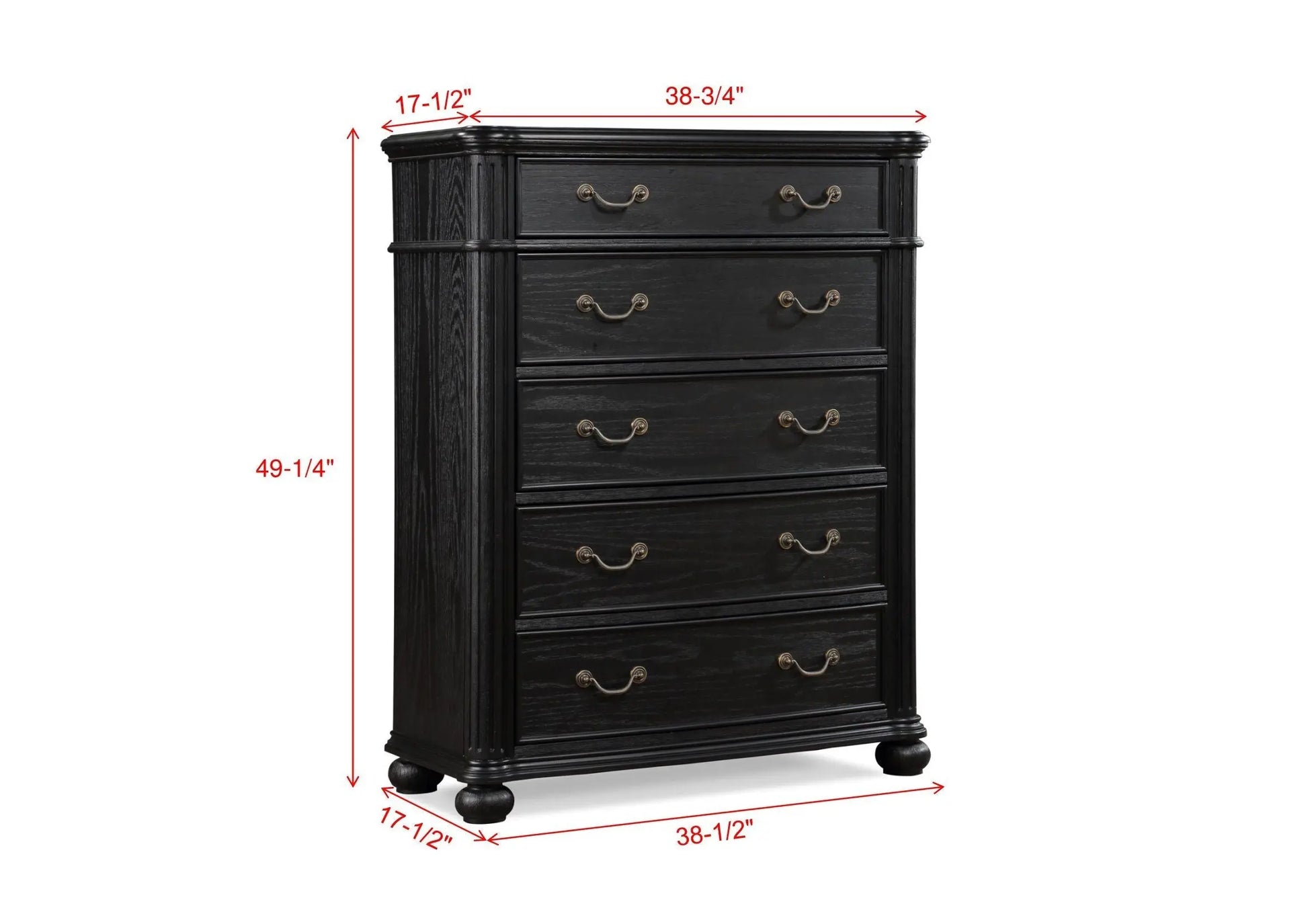 Kingsbury Espresso Chest Crown Mark