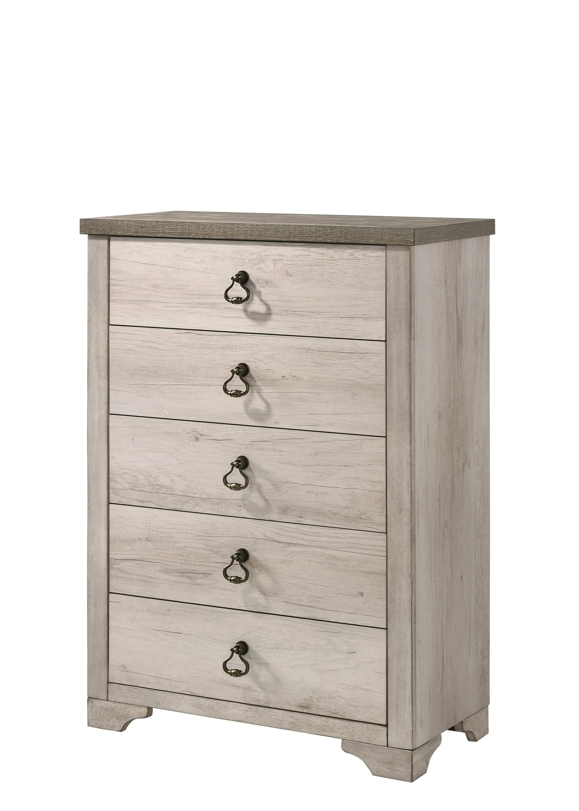 Patterson Driftwood Panel Bedroom Set Crown Mark