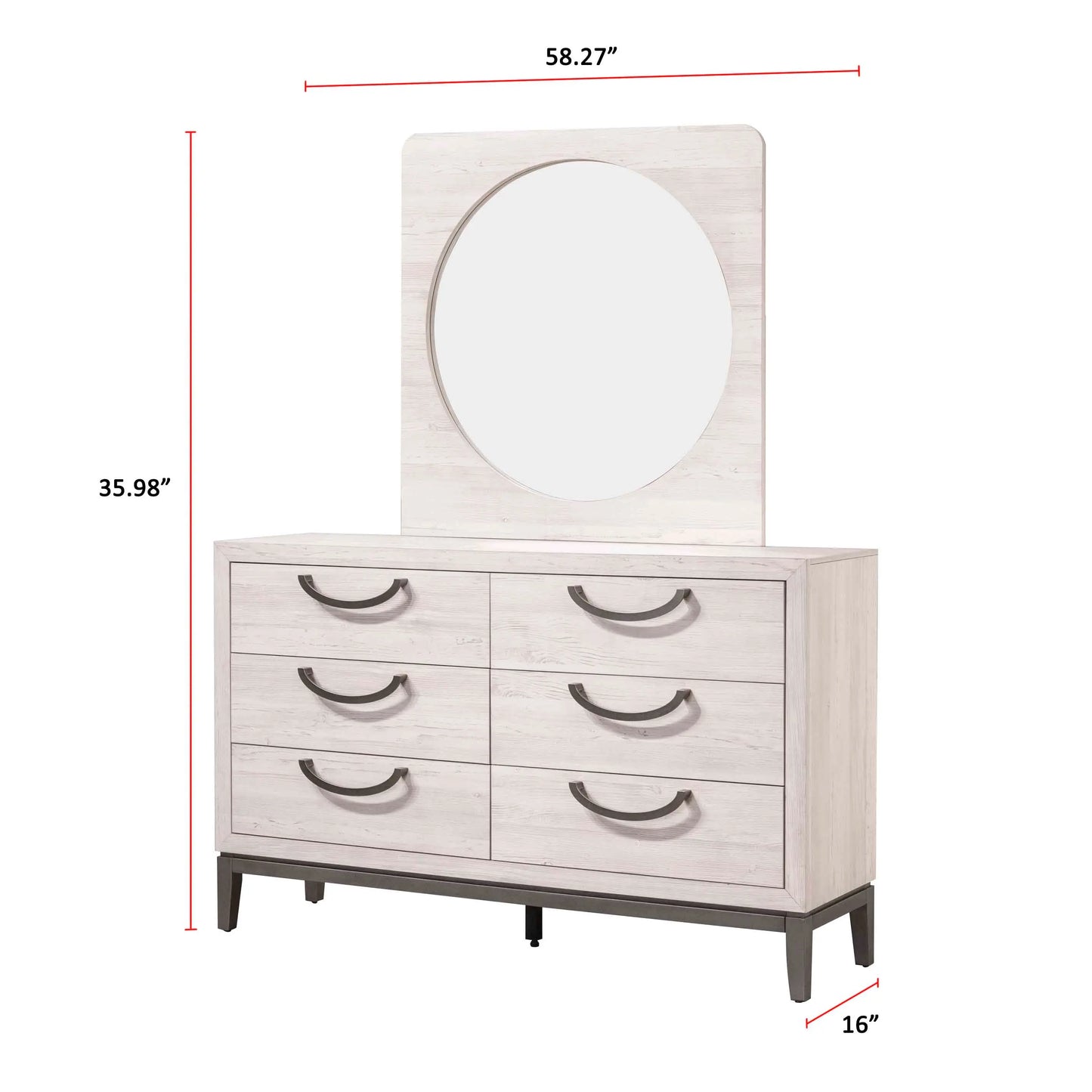 Veda Chalk Panel Bedroom Set Crown Mark