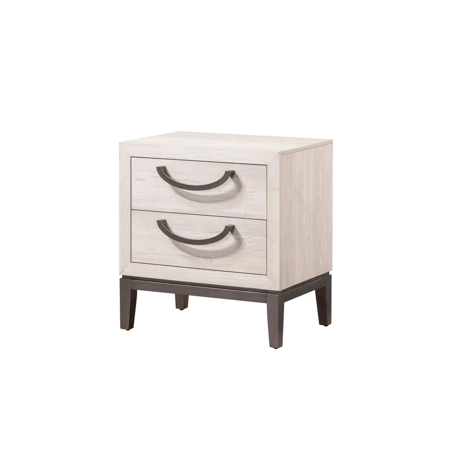 Veda Chalk Nightstand Crown Mark