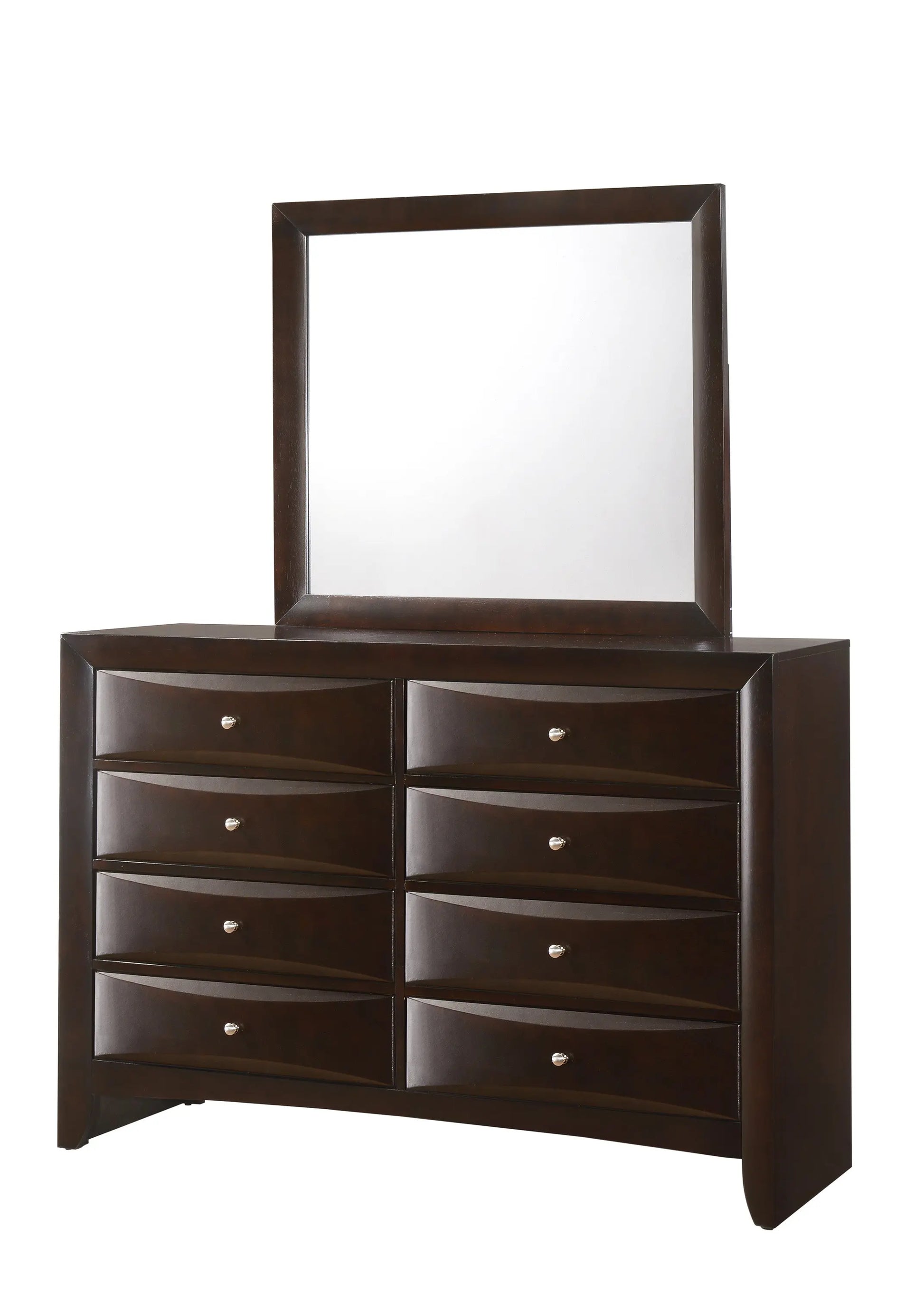 Emily Dark Cherry Storage Platform Bedroom Set Crown Mark