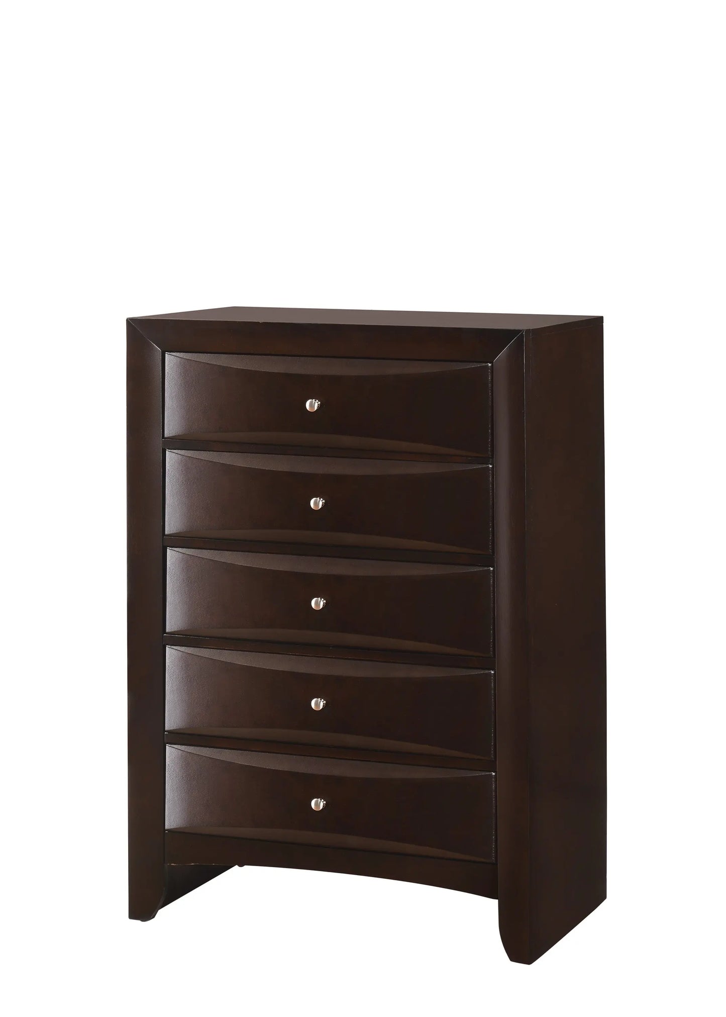 Emily Dark Cherry Storage Platform Bedroom Set Crown Mark