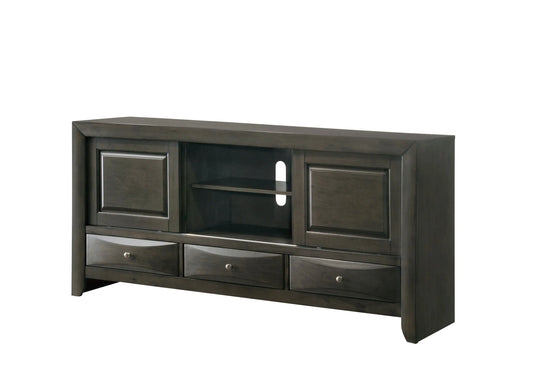 Emily Gray 68" TV Stand Crown Mark