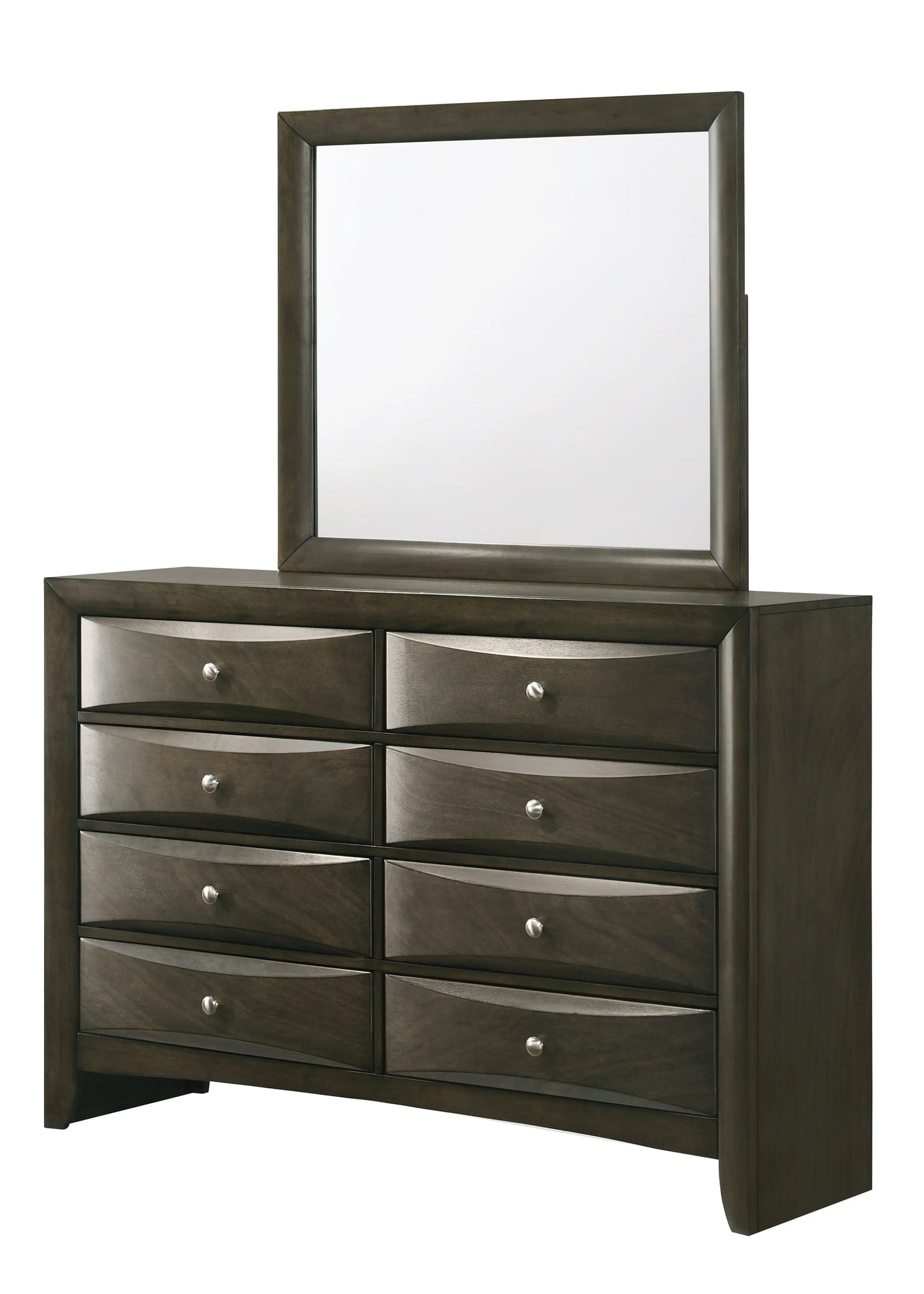 Fallon Gray Bedroom Mirror (Mirror Only) Crown Mark