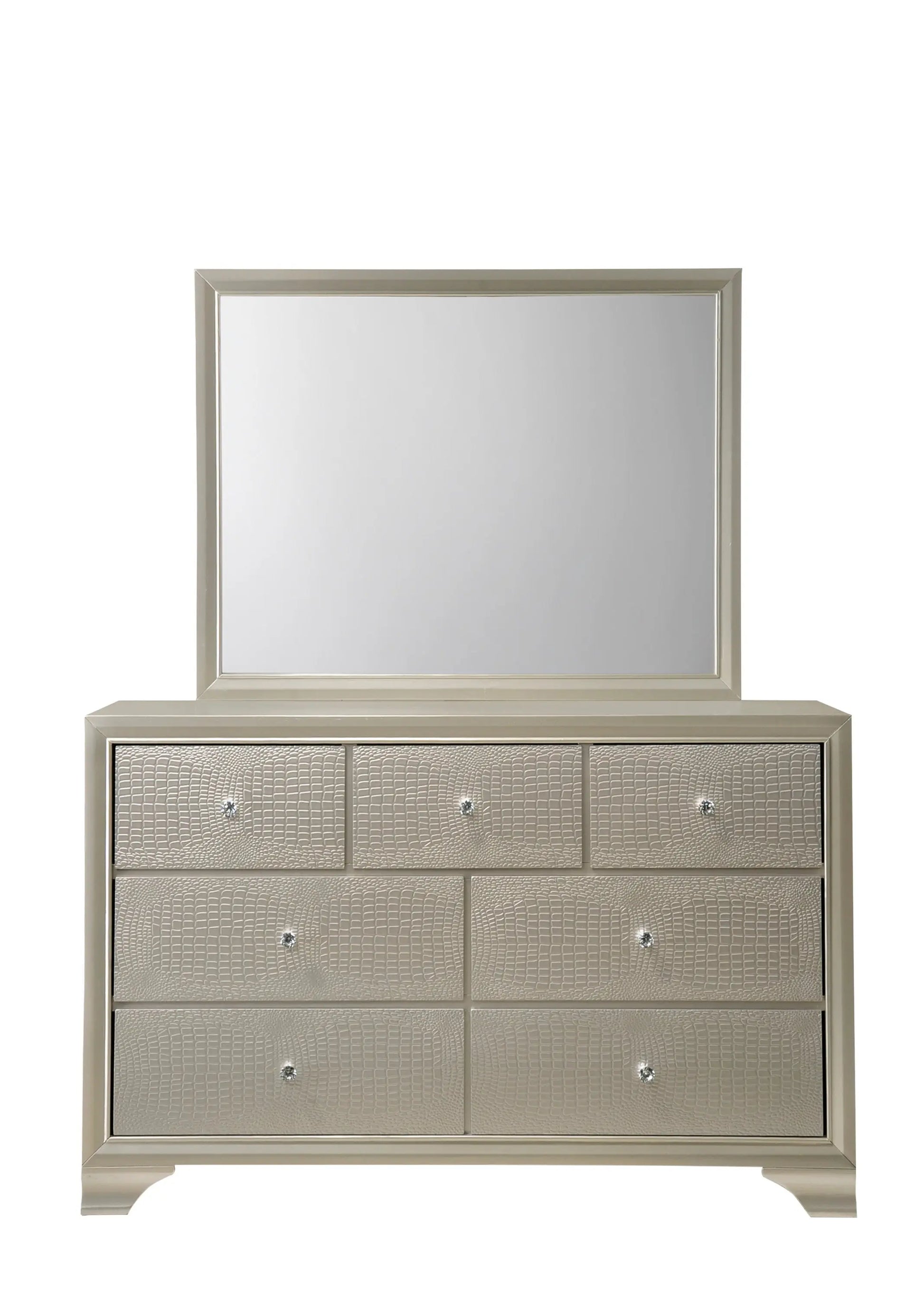 Lyssa Champagne Dresser Crown Mark