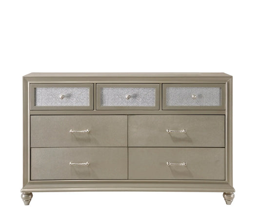 Lila Champagne Dresser Crown Mark