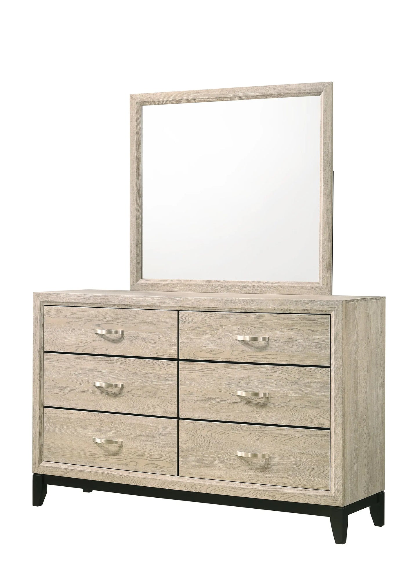 Akerson Driftwood Bedroom Mirror (Mirror Only) Crown Mark