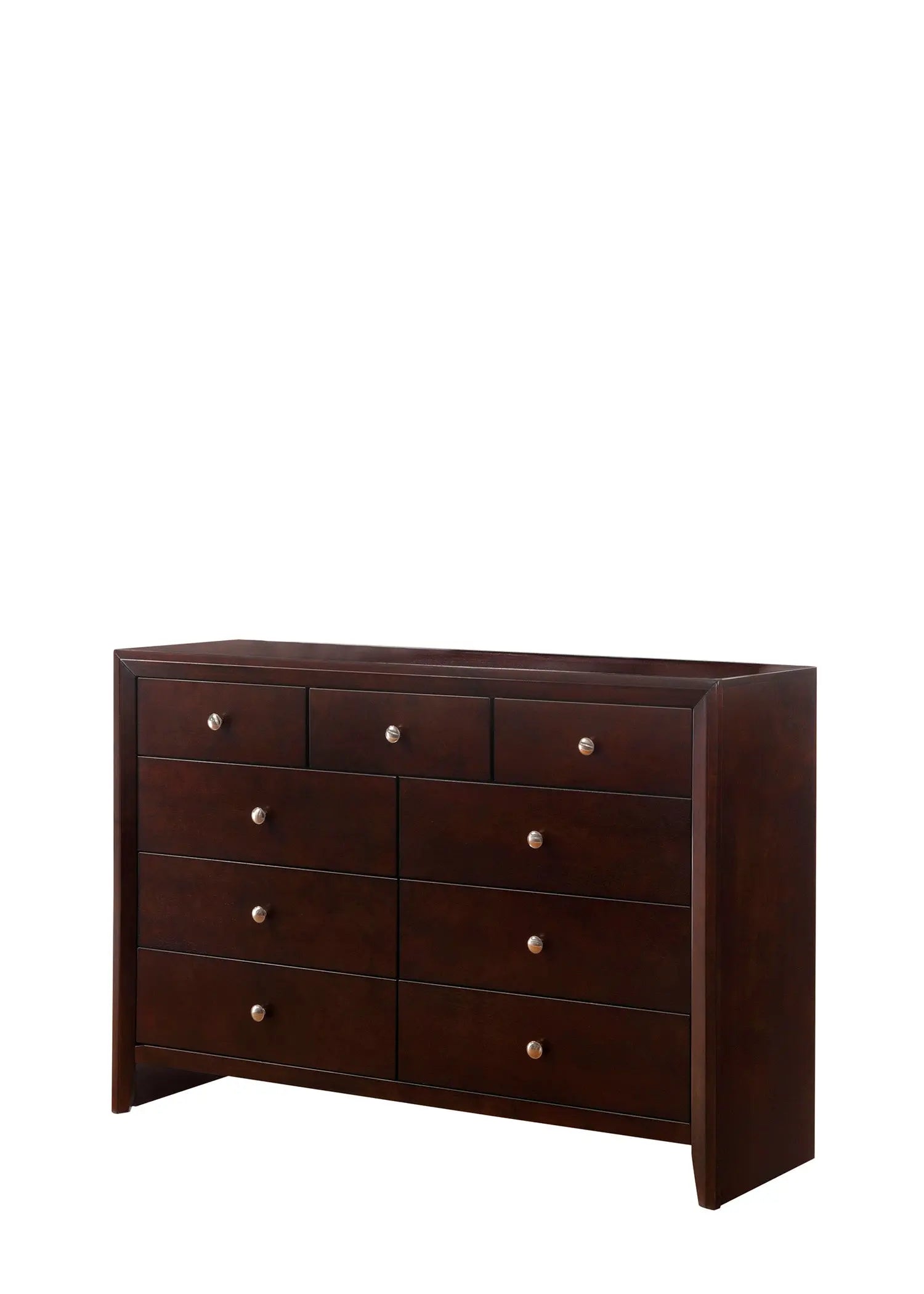 Evan Cherry Panel Bedroom Set Crown Mark