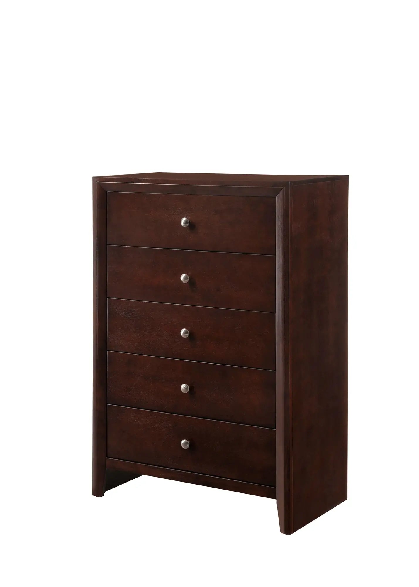 Evan Cherry Panel Bedroom Set Crown Mark