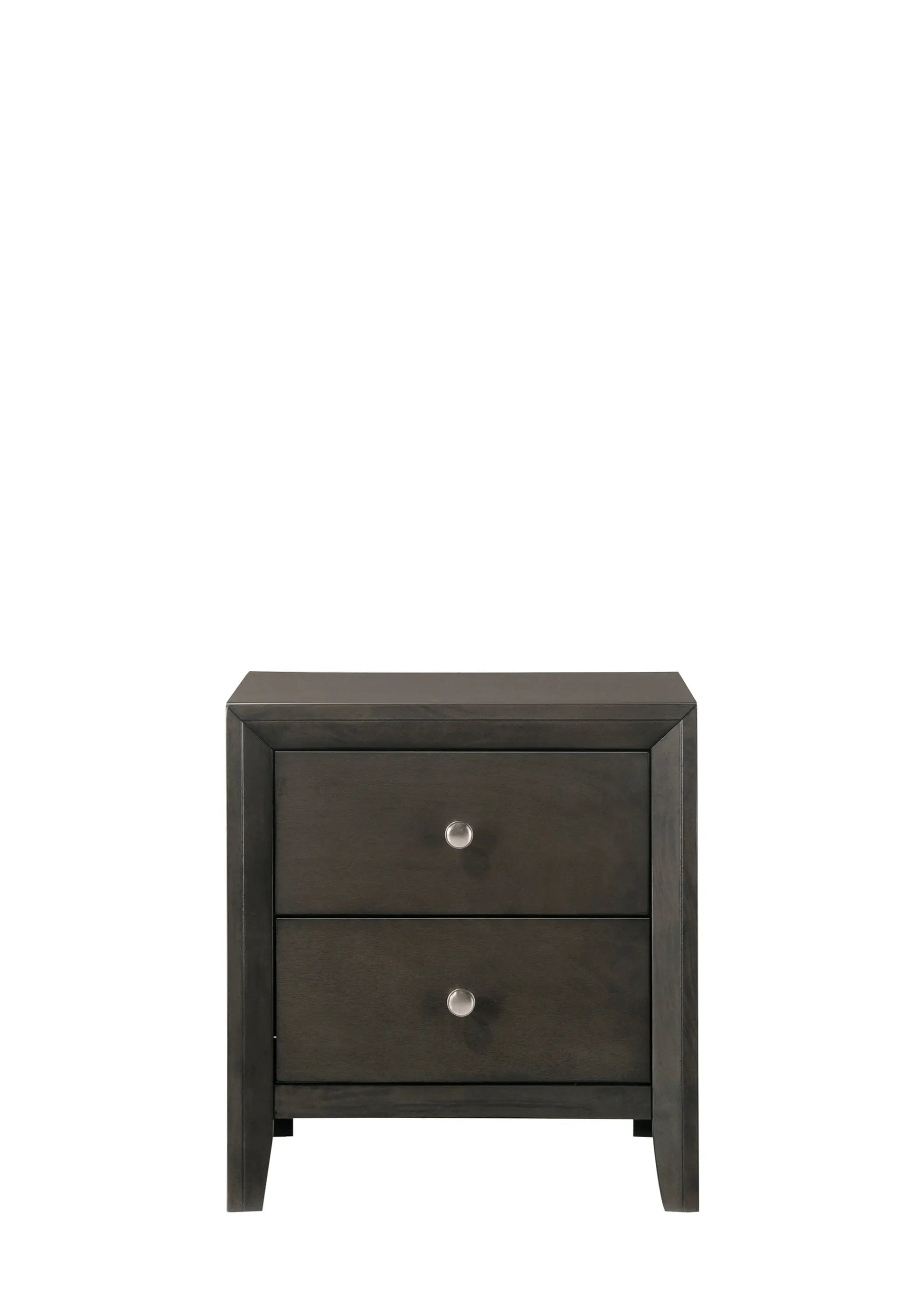 Evan Gray Panel Bedroom Set Crown Mark