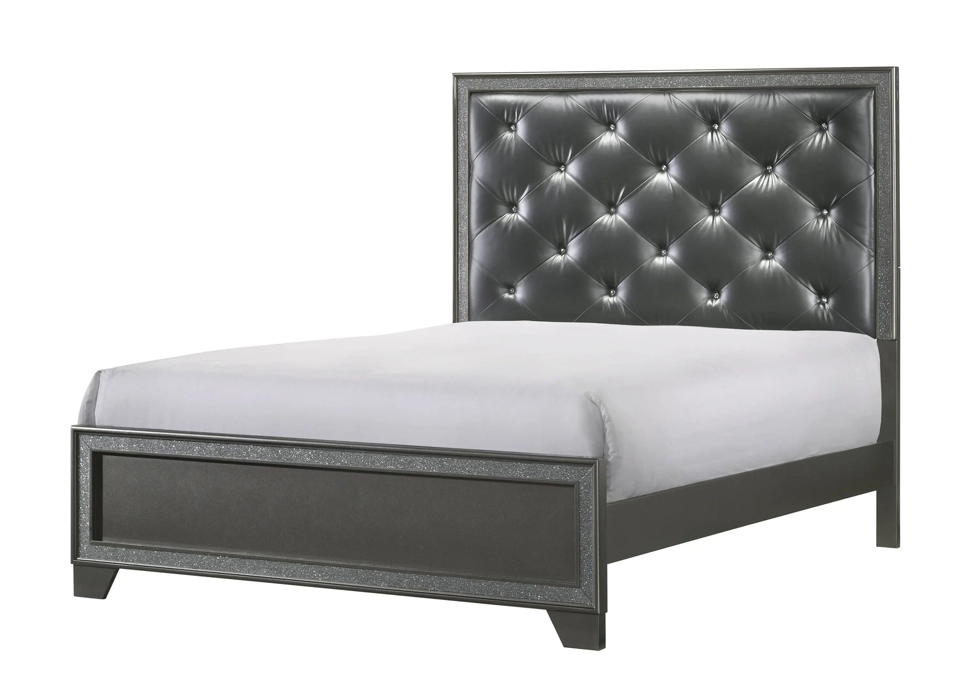 Kaia Gray Panel Bedroom Set Crown Mark