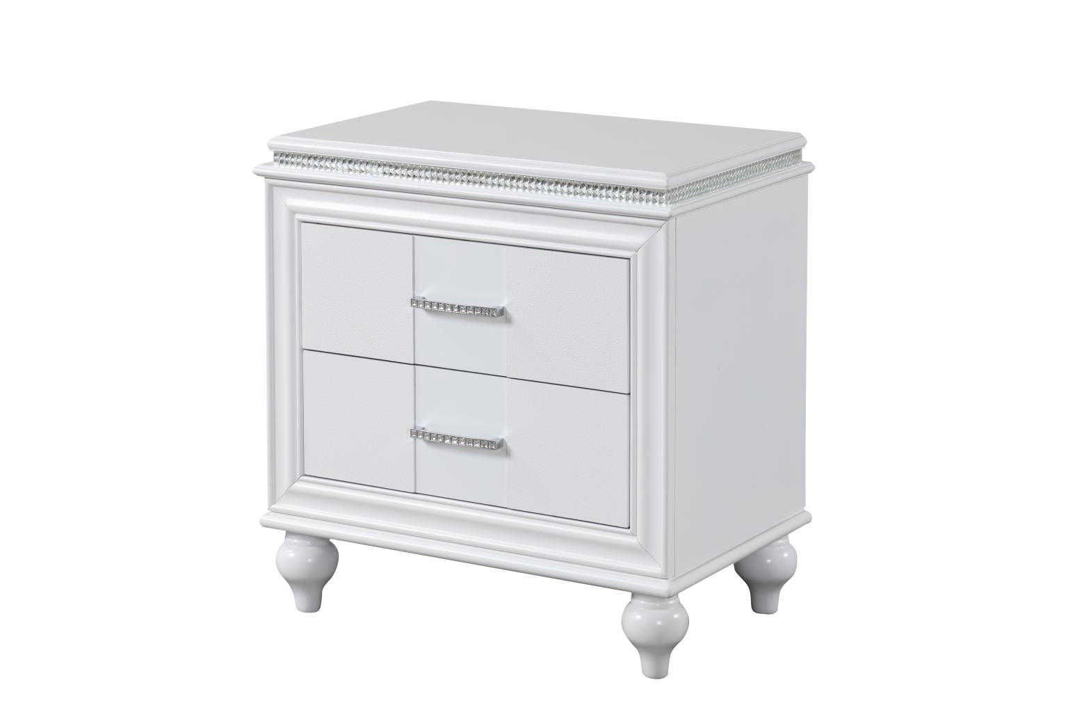 Sally White Nightstand Massa Gallery Furniture