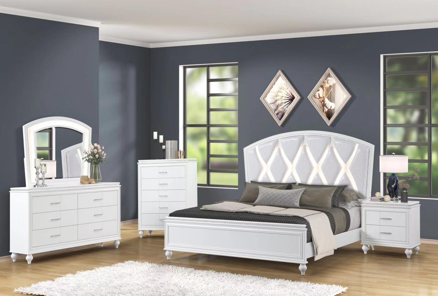 Sally White Bed Massa Gallery Furniture