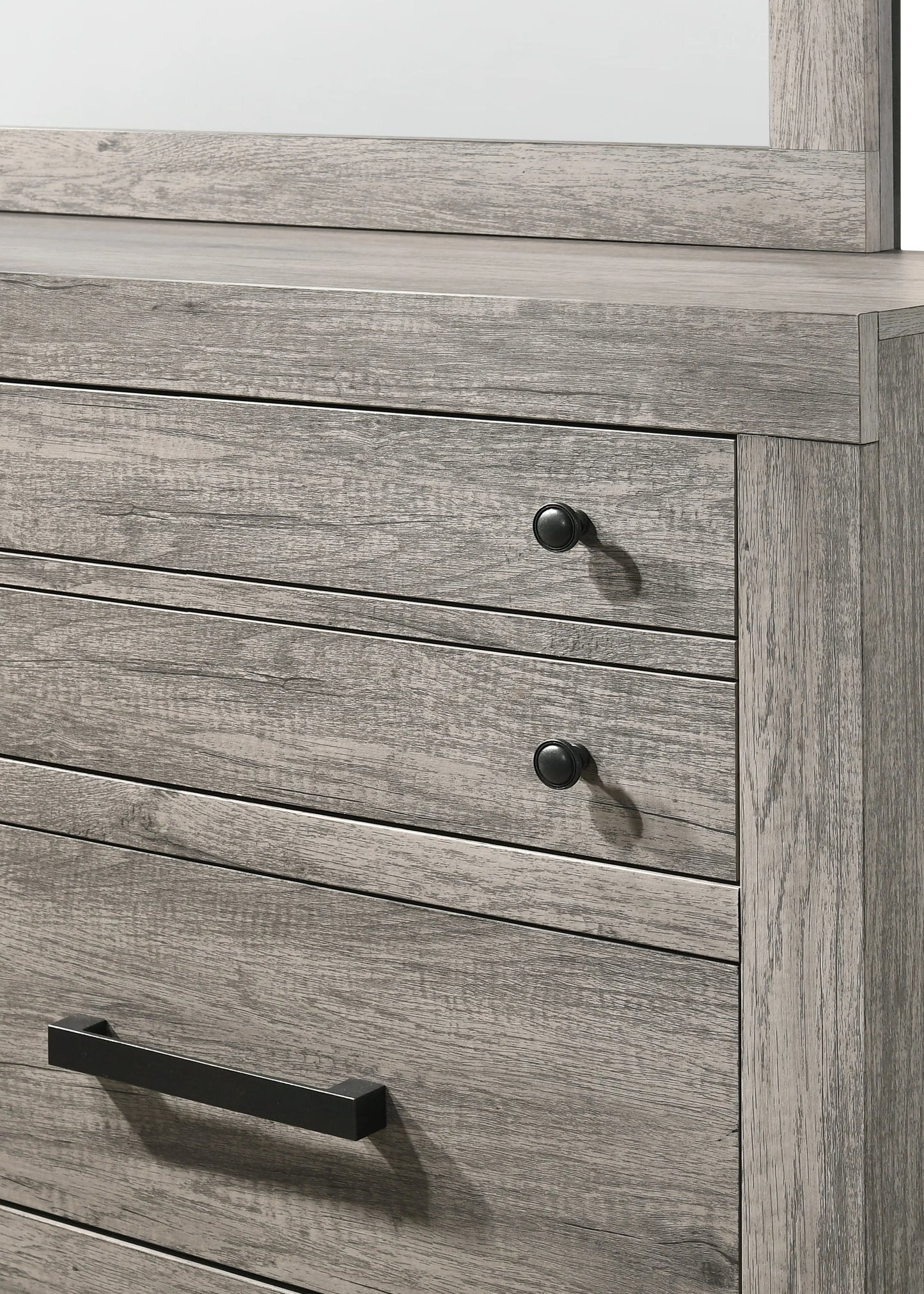 Tundra Gray Dresser Crown Mark