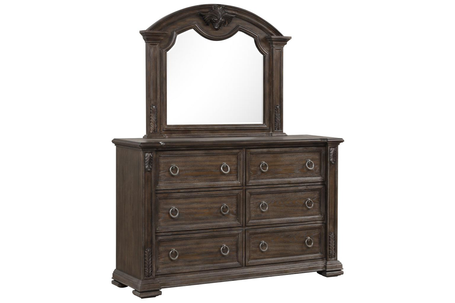 Texas Queen Bed, Dresser, Mirror & Nightstand Massa Gallery Furniture