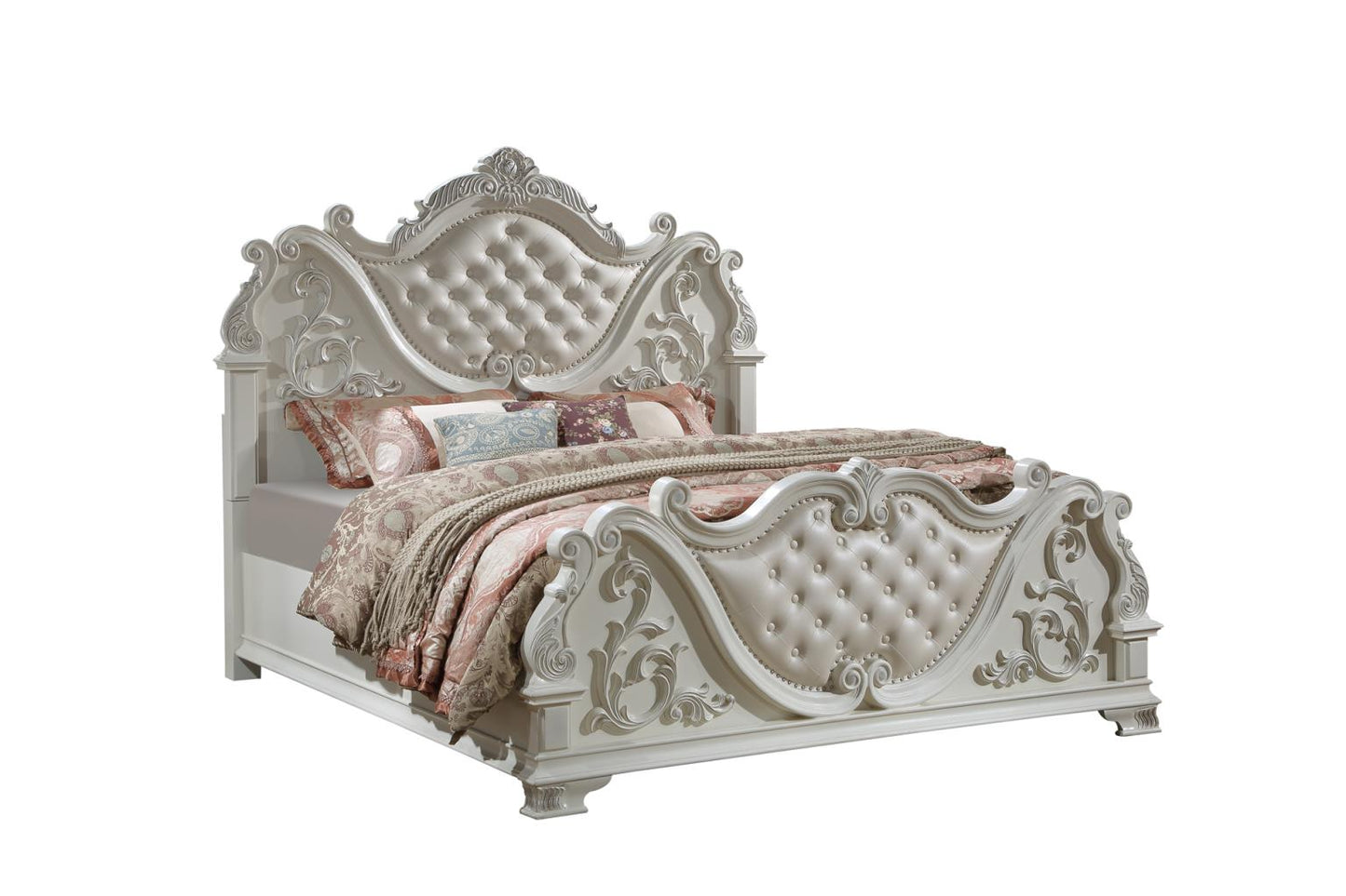 Austin Queen Bed, Dresser, Mirror & Nightstand Massa Gallery Furniture