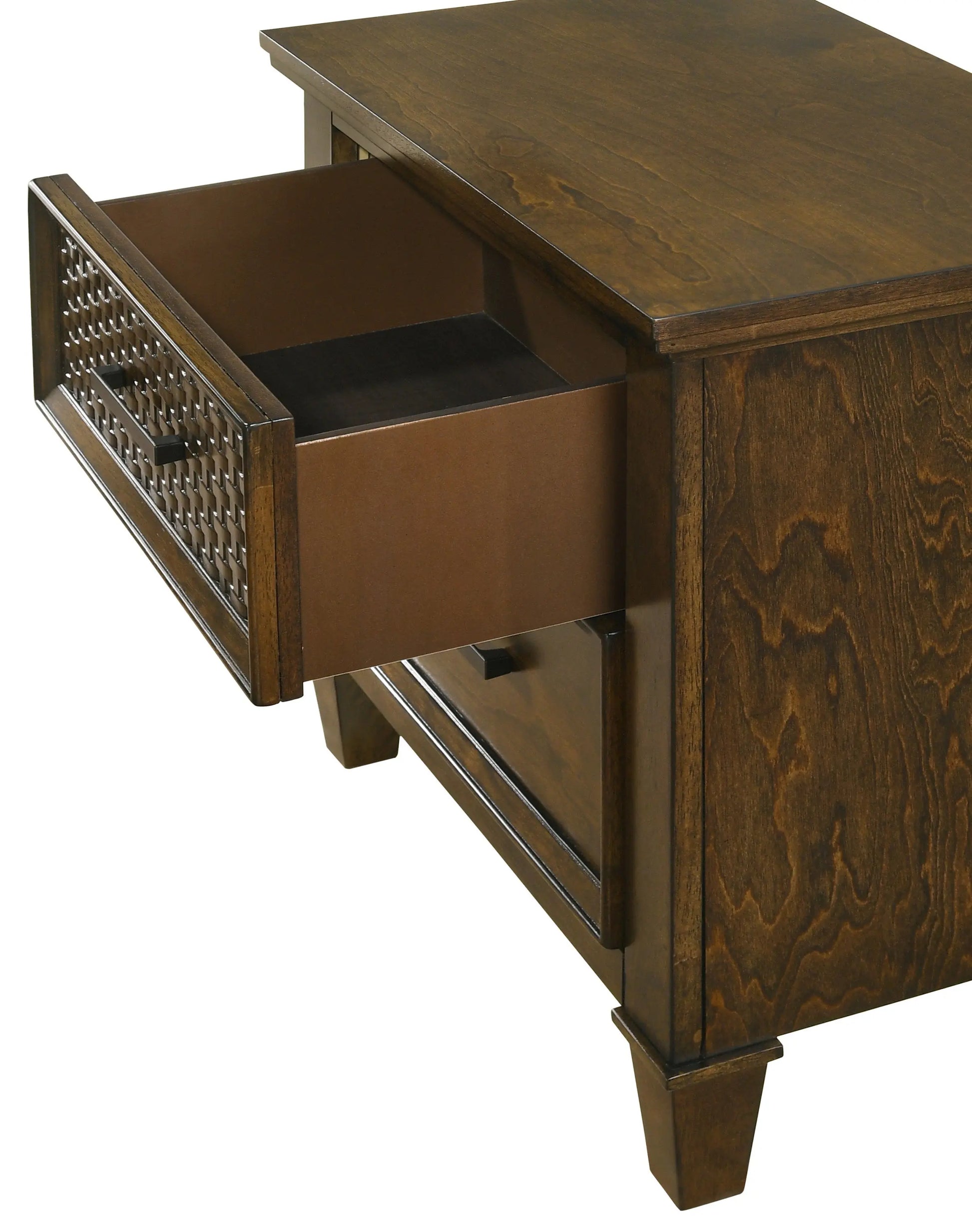 Everdeen Brown Nightstand Crown Mark