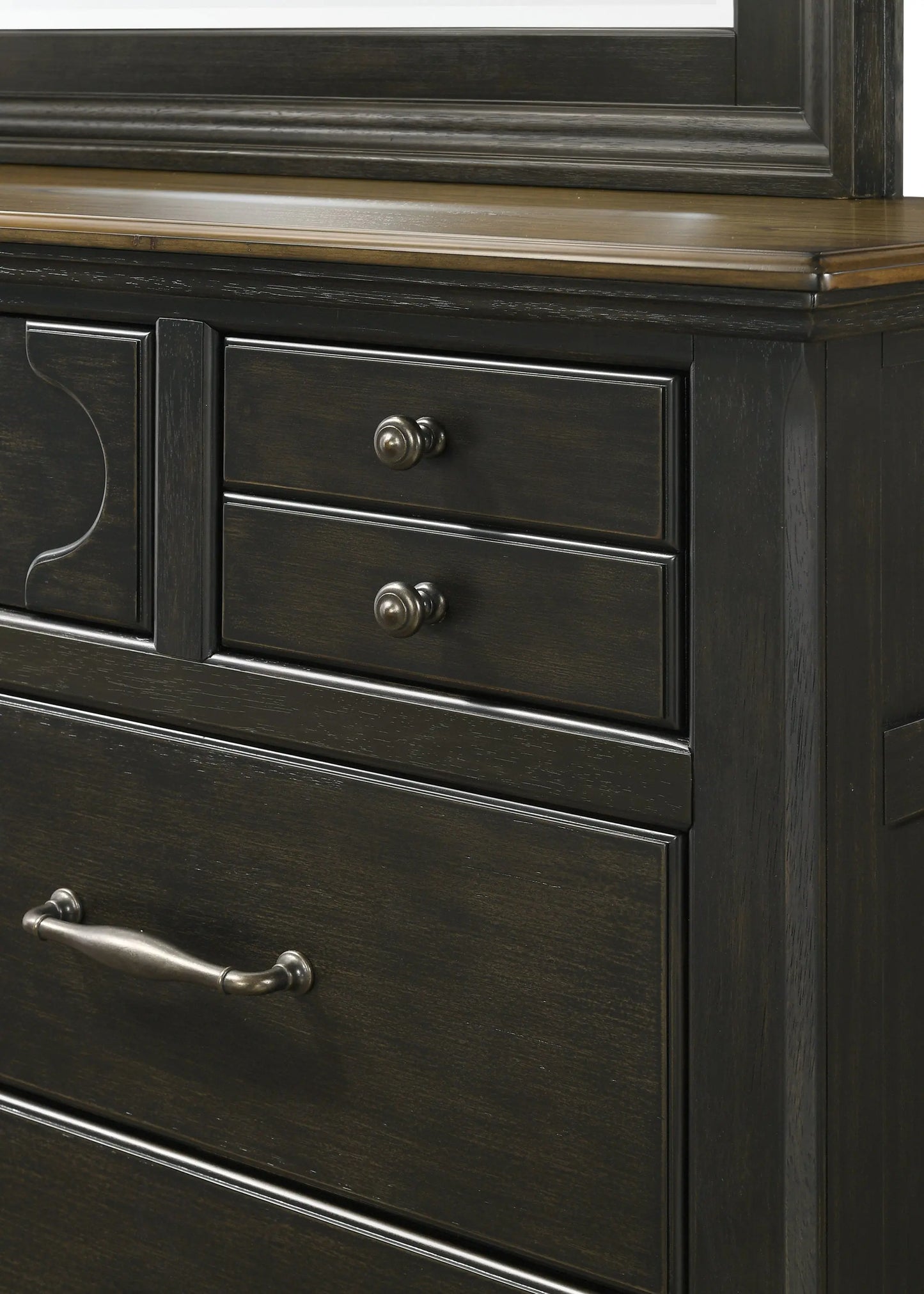 Hamilton Brownish Gray Dresser Crown Mark