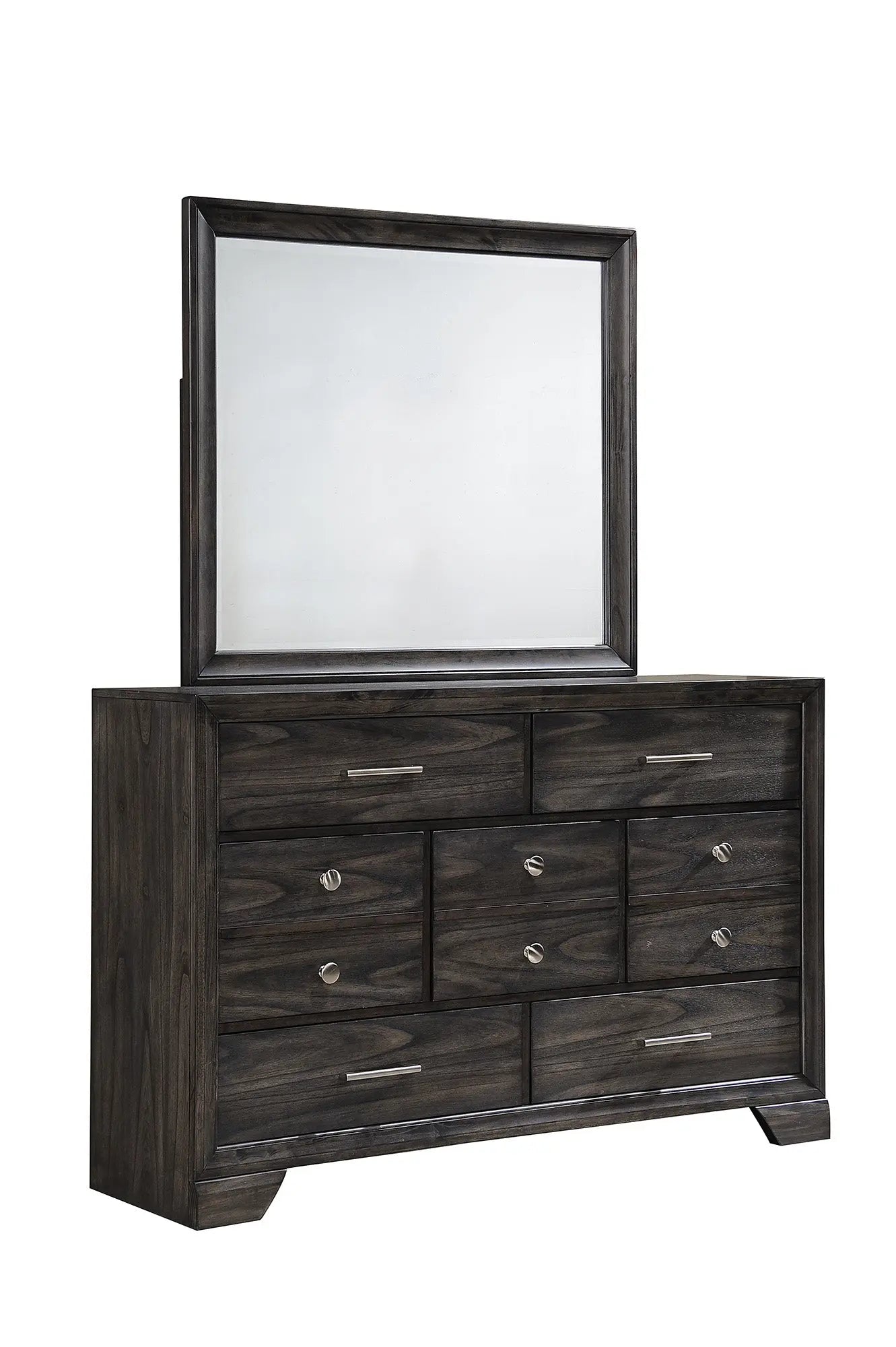 Jaymes Gray Storage Platform Bedroom Set Crown Mark