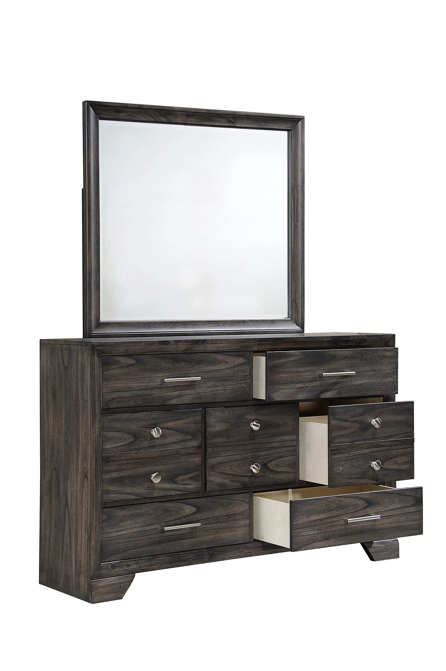 Jaymes Gray Bedroom Mirror (Mirror Only) Crown Mark