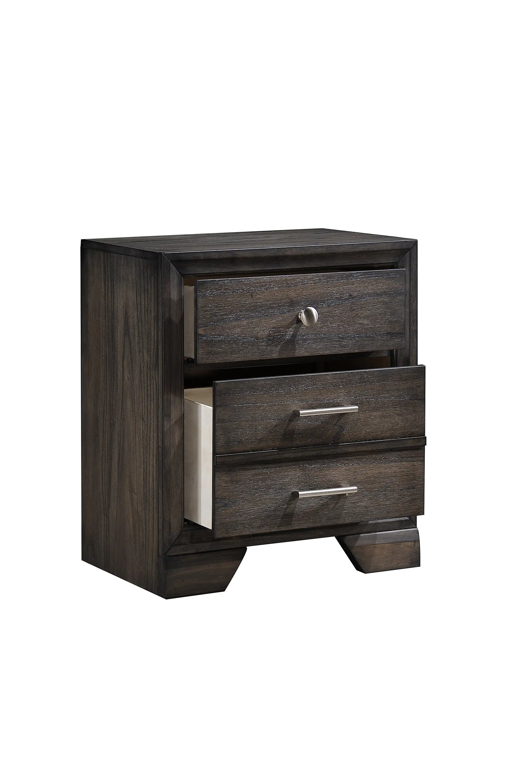 Jaymes Gray Nightstand Crown Mark