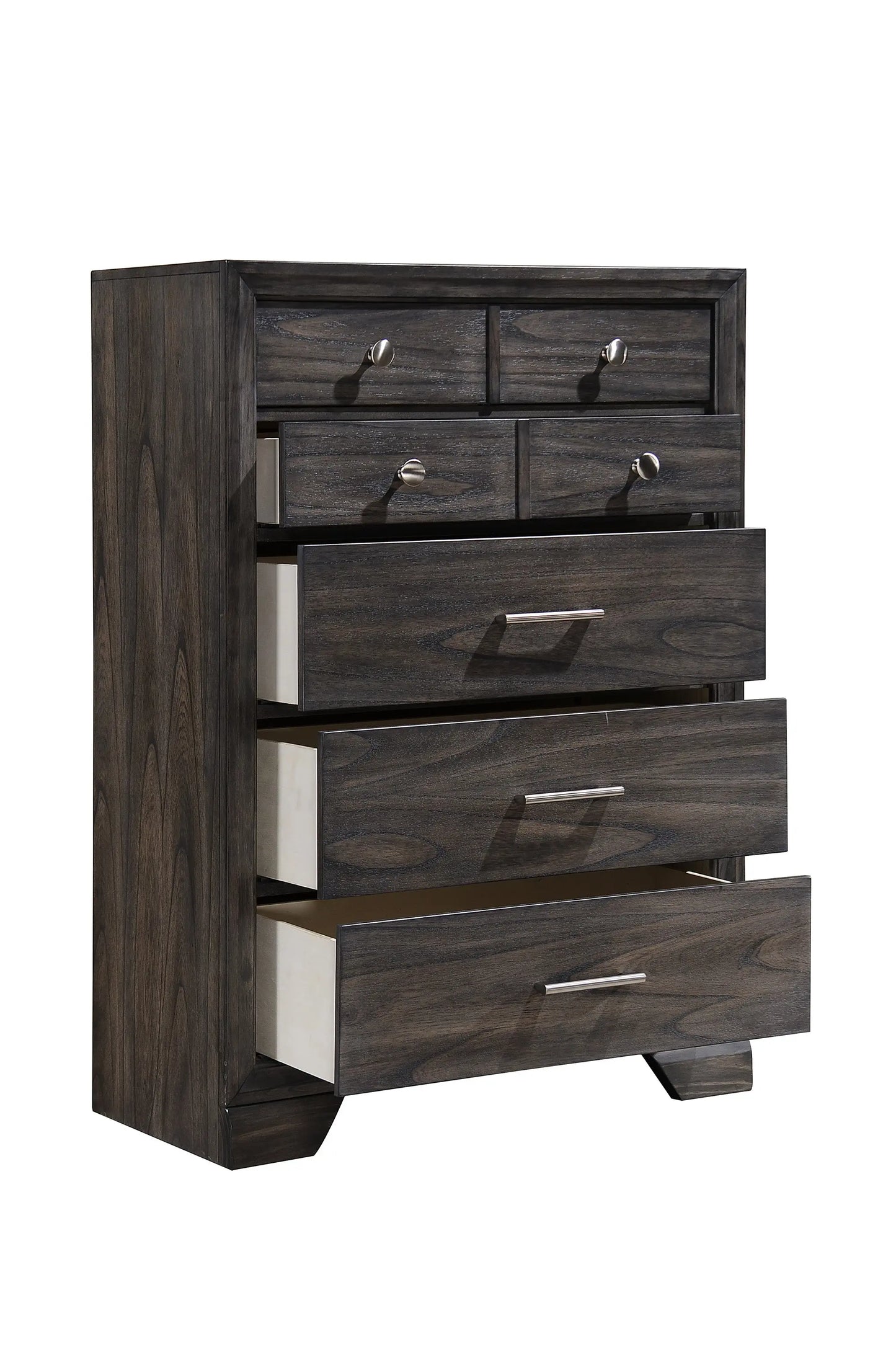 Jaymes Gray Storage Platform Bedroom Set Crown Mark