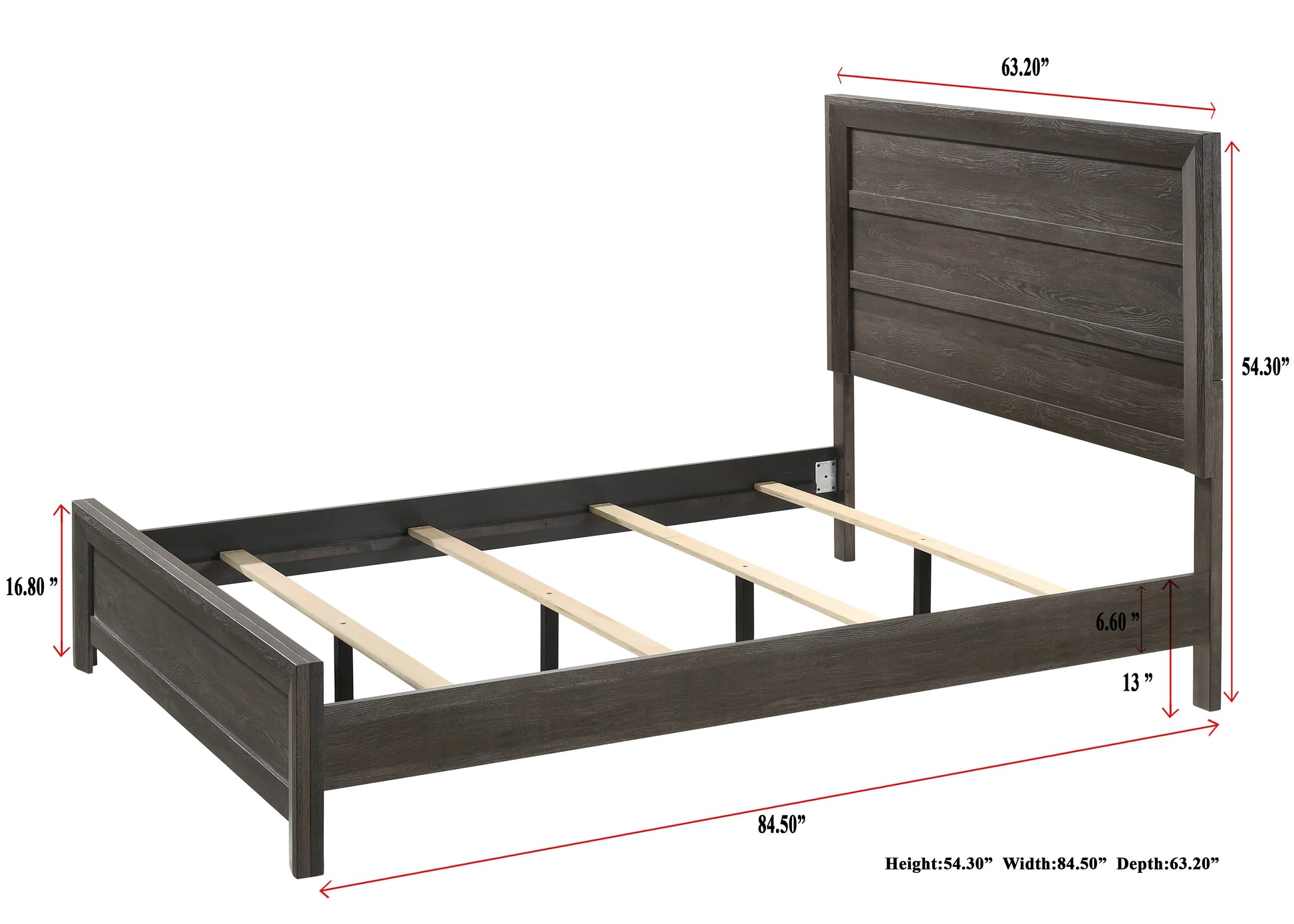 Adelaide Brown Panel Bedroom Set Crown Mark