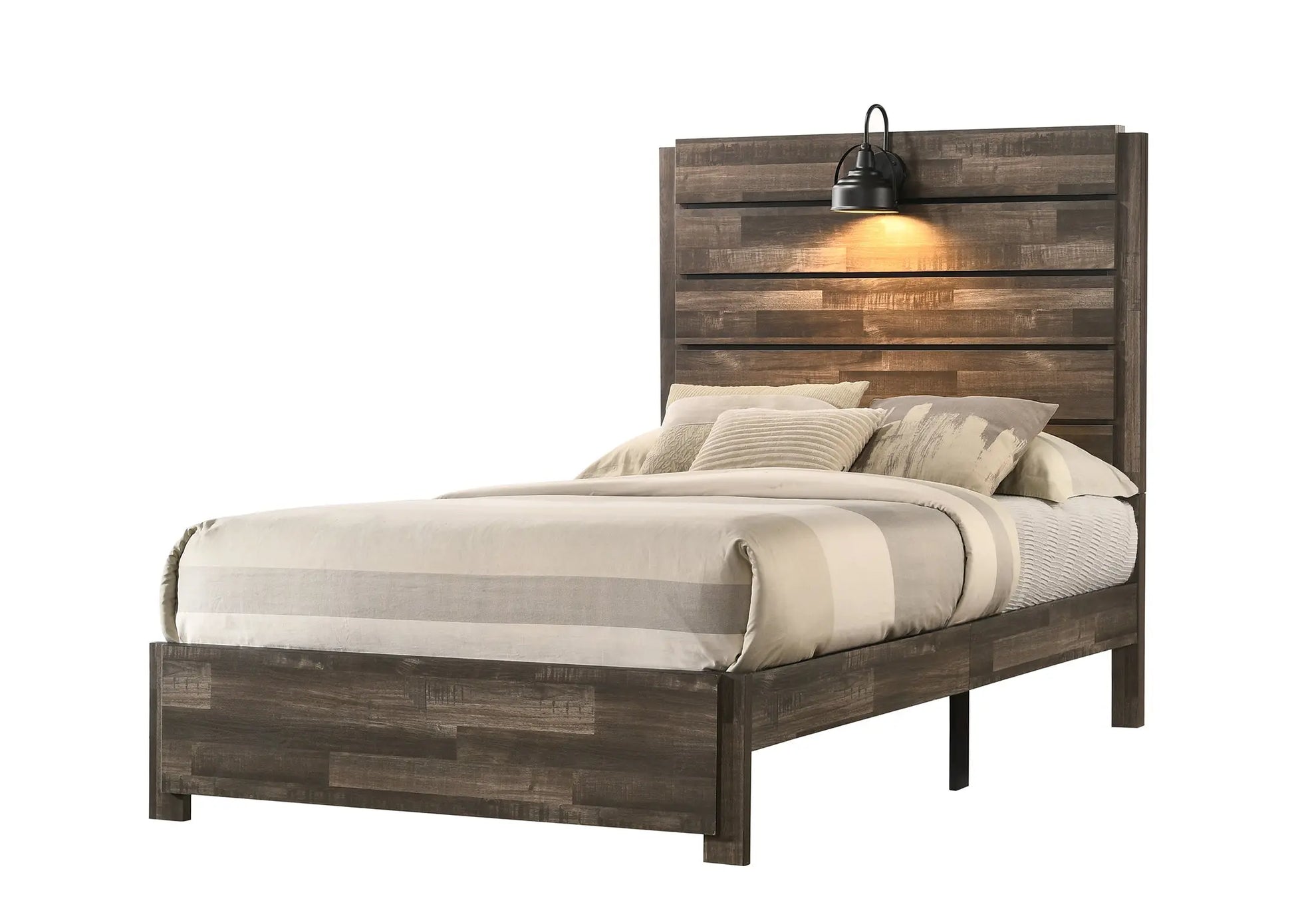 Carter Brown Platform Youth Bedroom Set Crown Mark