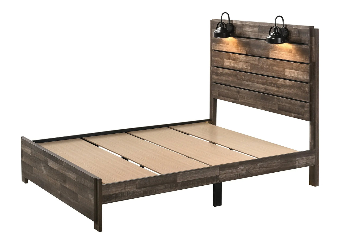 Carter Brown King Platform Bed Crown Mark