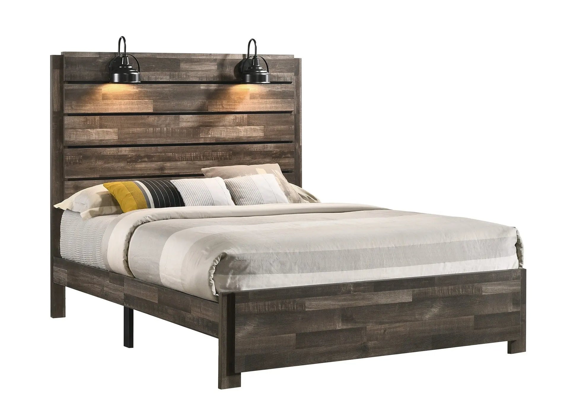 Carter Brown King Platform Bed Crown Mark