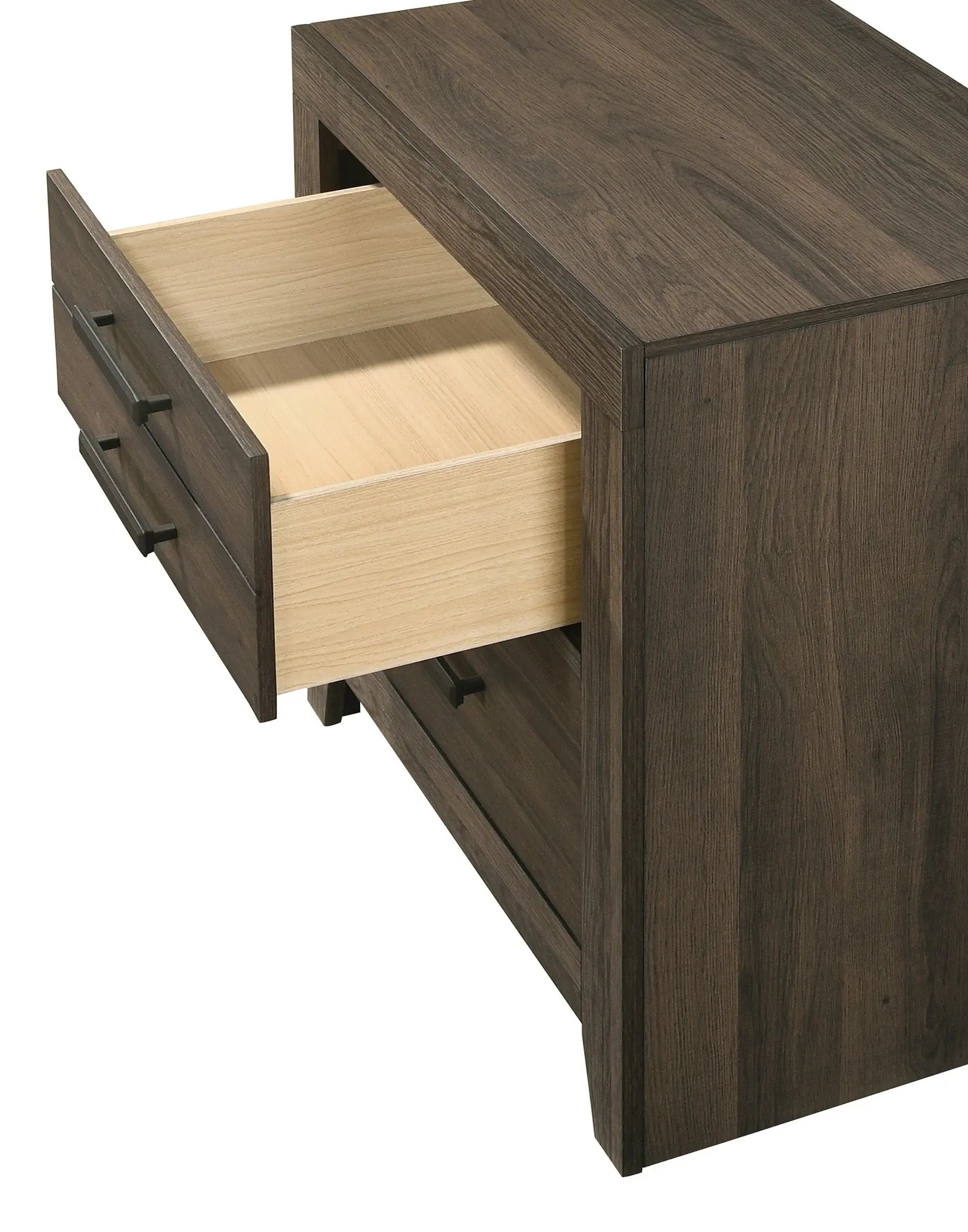 Marley Brown Nightstand Crown Mark