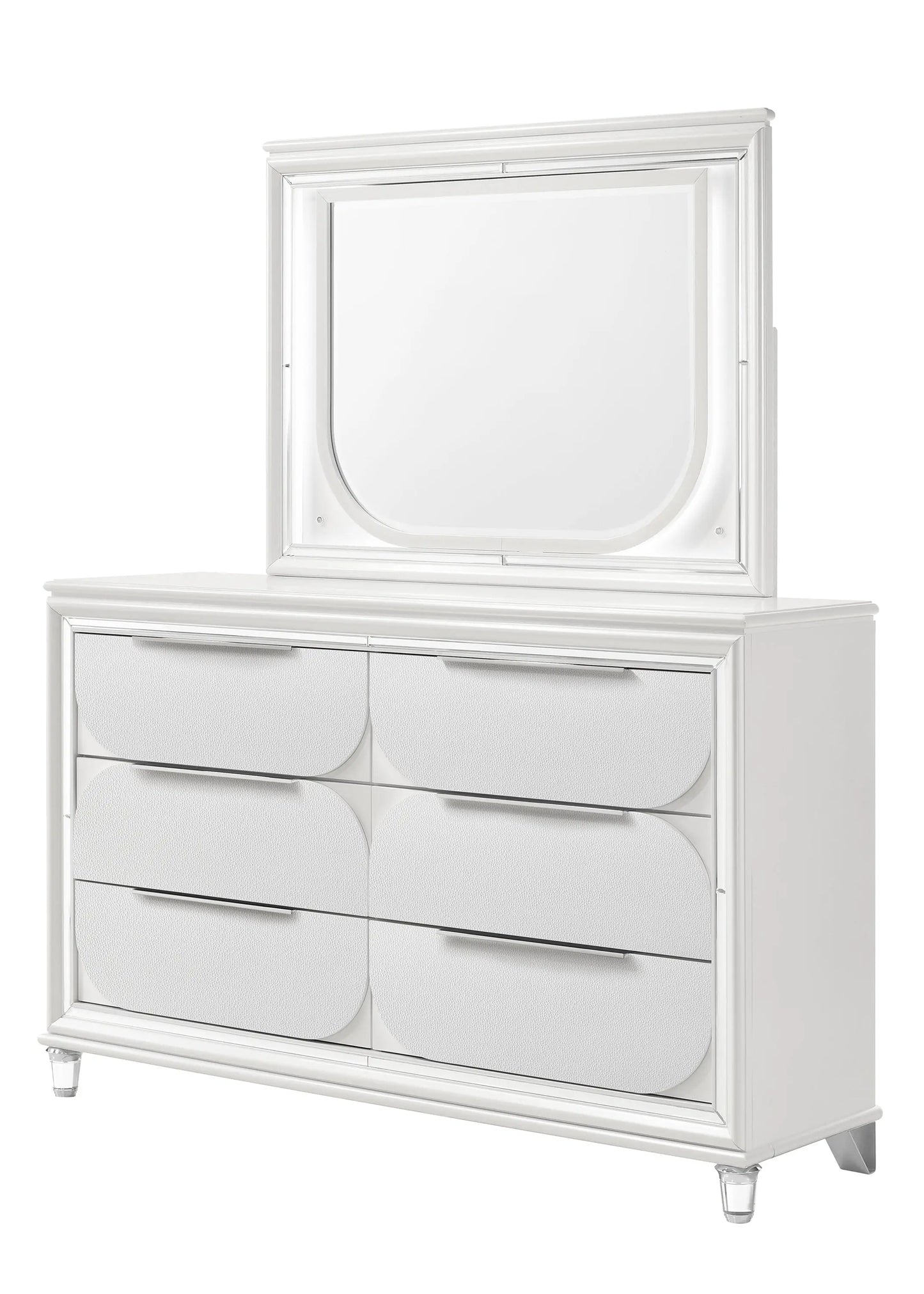 Eden White Dresser Crown Mark