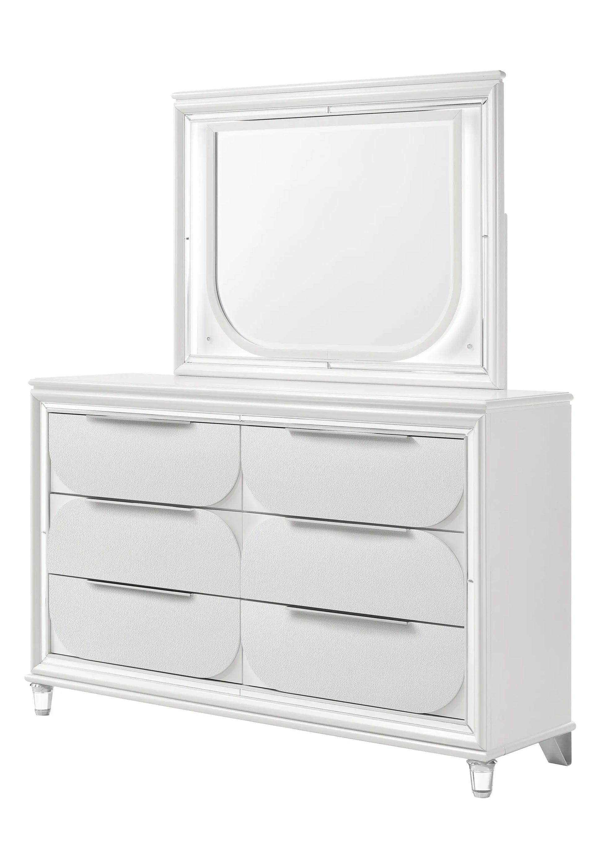 Eden White Dresser Crown Mark