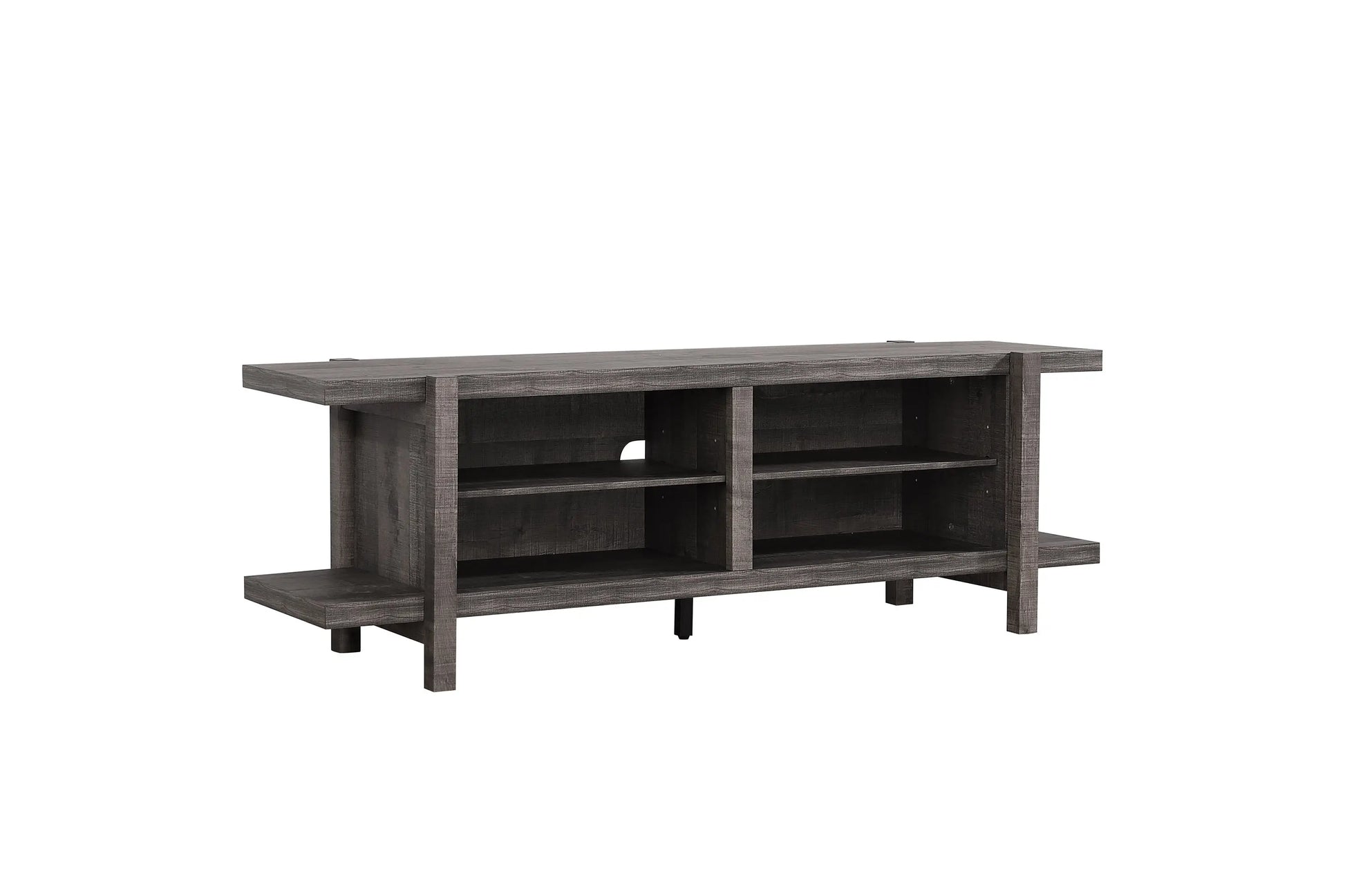 Coralee Gray TV Stand Crown Mark