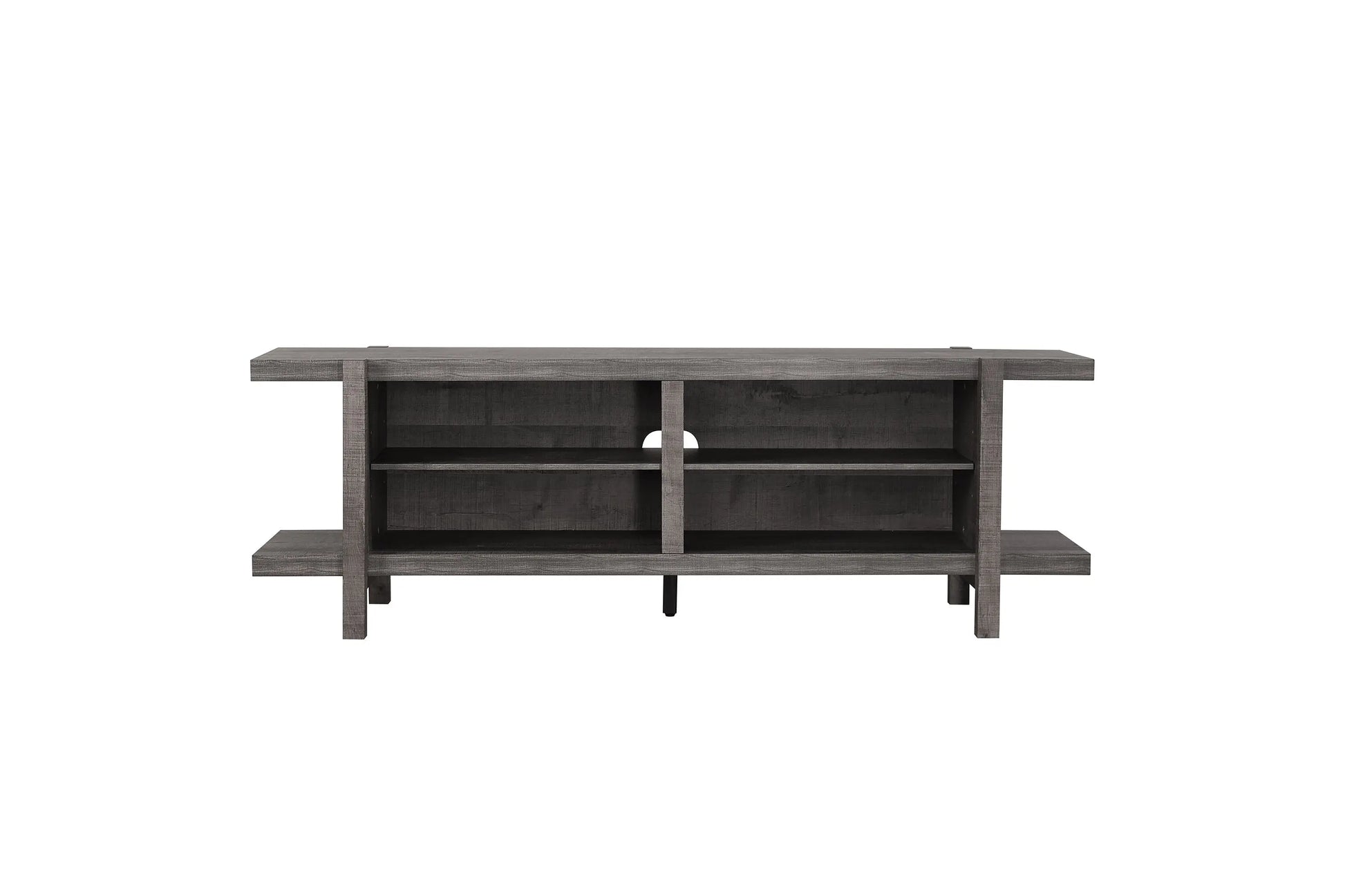 Coralee Gray TV Stand Crown Mark