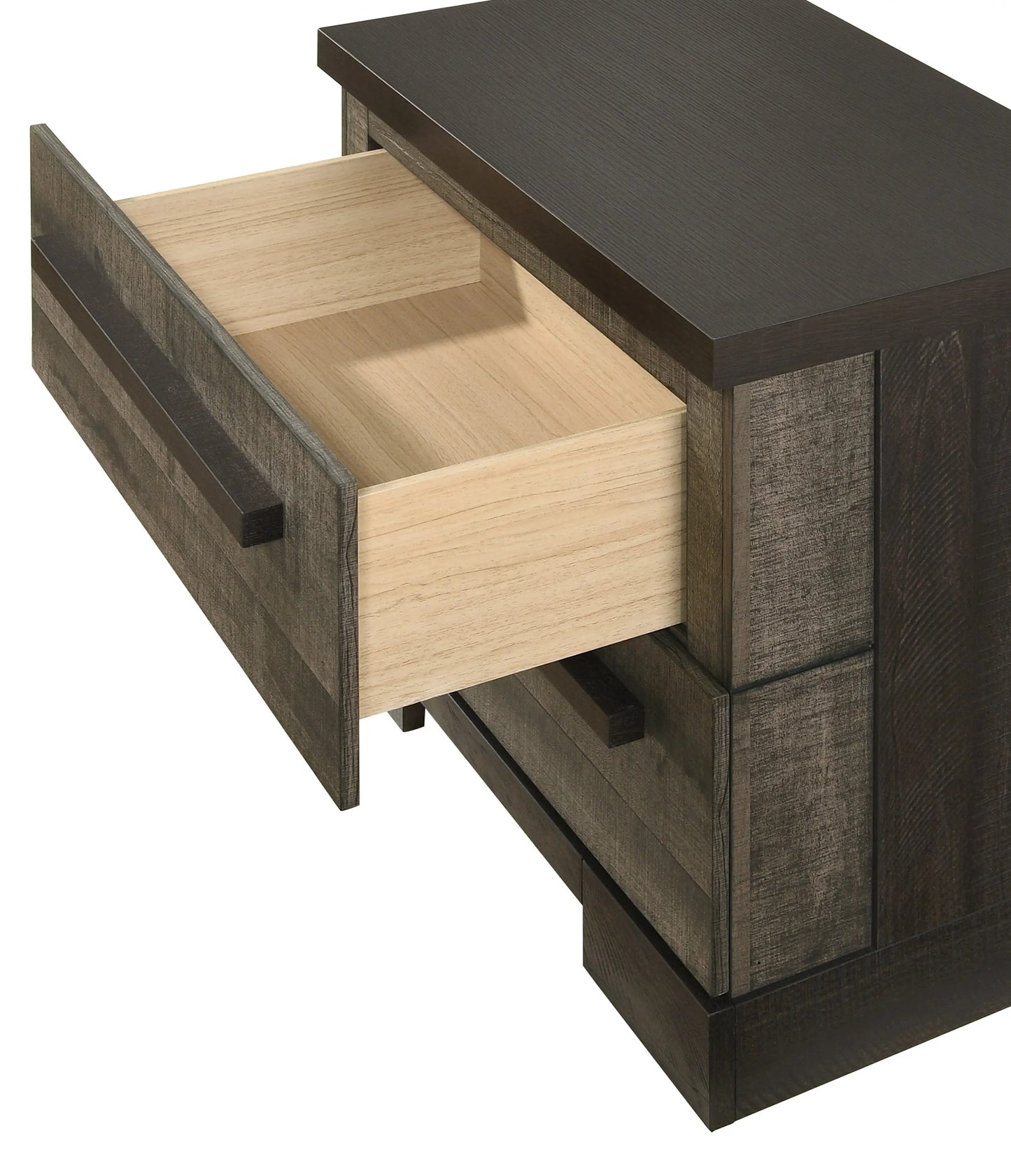 Remington Brown/Gray Nightstand Crown Mark