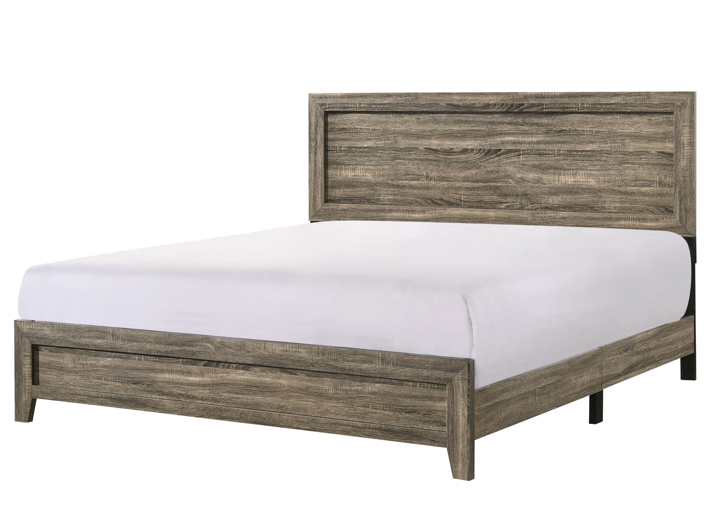 Millie Brownish Gray Panel Bedroom Set Crown Mark